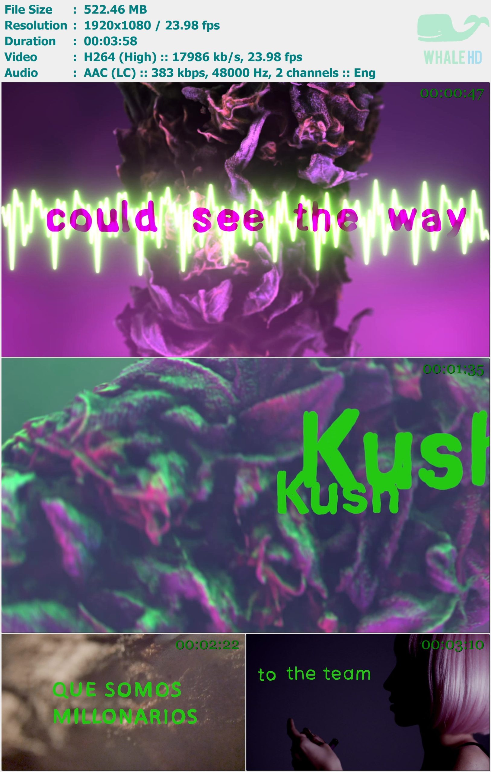 Farruko, Nicki Minaj, Bad Bunny, Rvssian - Krippy Kush (歌词版) 2017 MasterRip 1080p H264 - 522.46MB