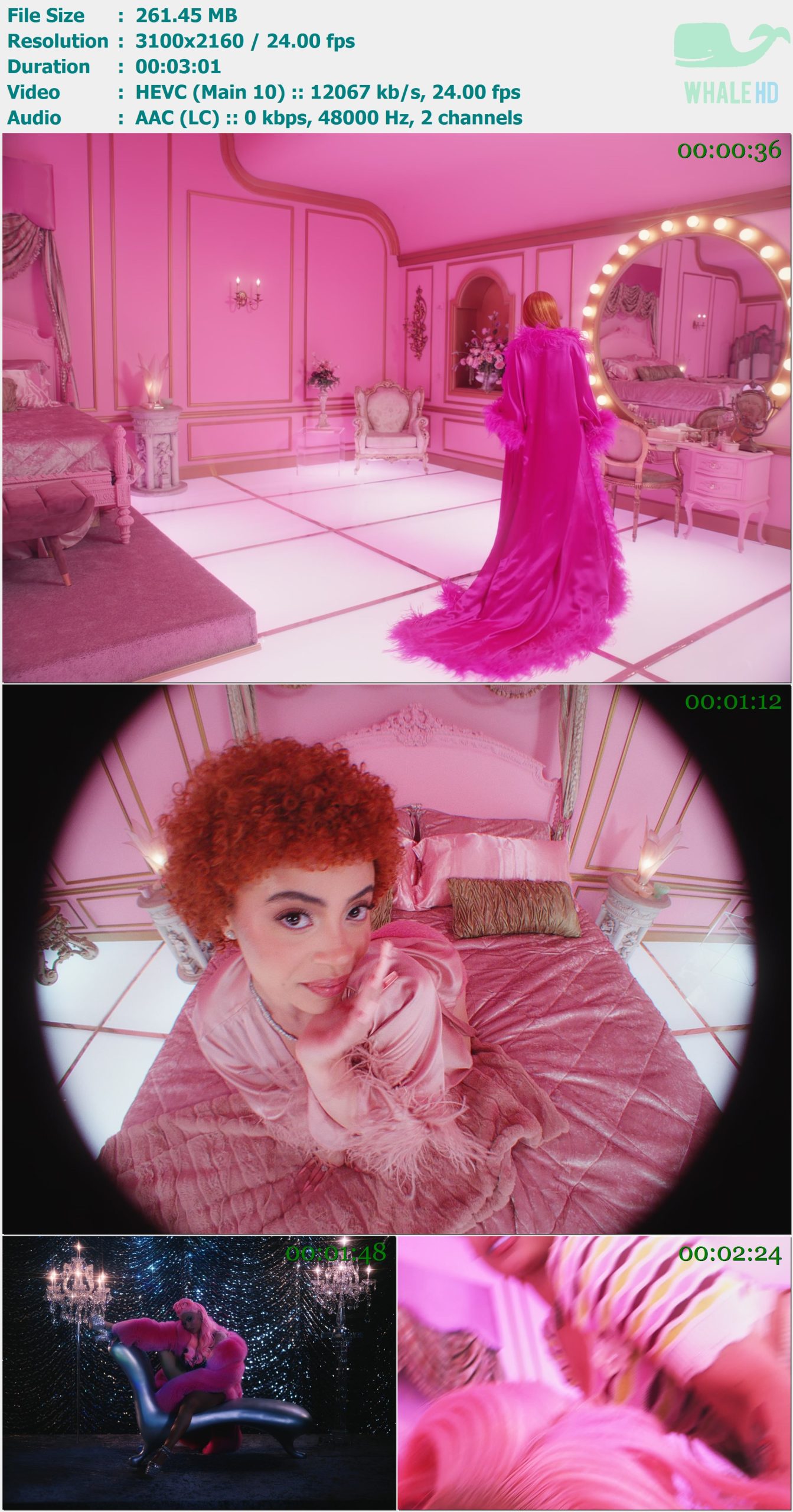 Ice Spice & Nicki Minaj - Princess Diana 2023 AM 2160p H265 - 261.45MB