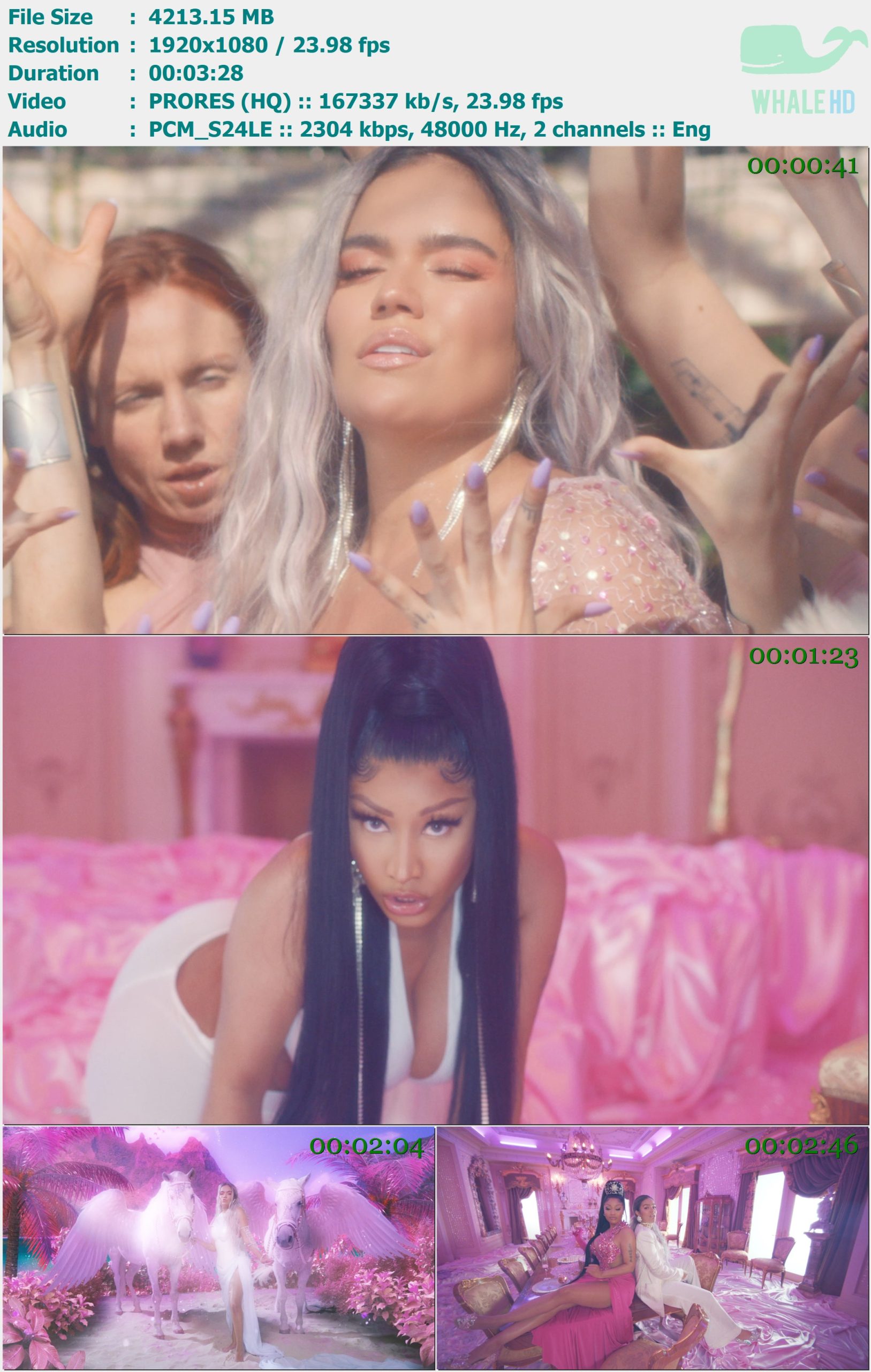 Karol G feat. Nicki Minaj - Tusa 2019 Master 1080p ProRes - 4.11GB