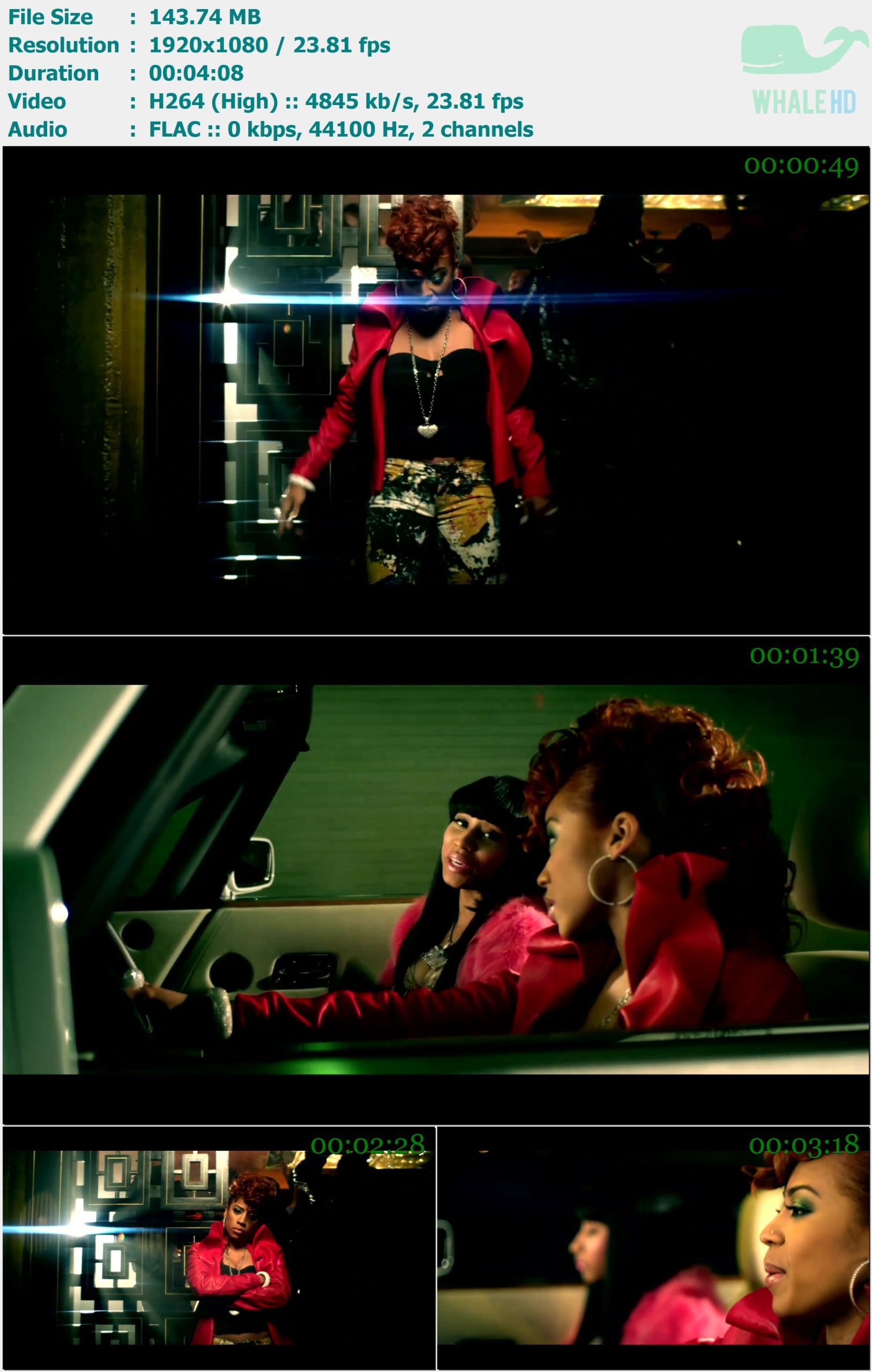 Keyshia Cole feat. Nicki Minaj - I Ain't Thru 2010 WEB-DL 1080p H264 - 143.74MB