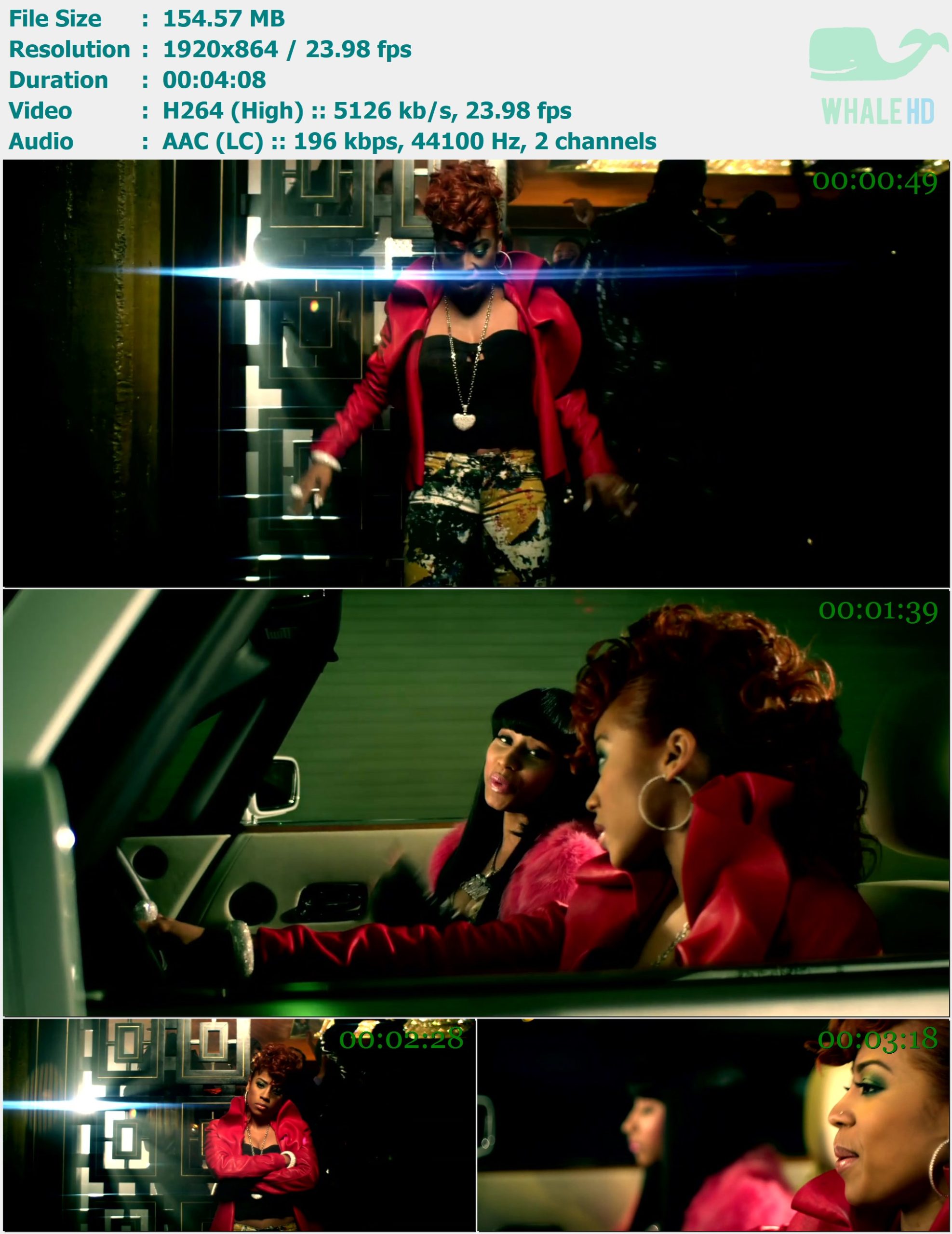 Keyshia Cole feat. Nicki Minaj - I Ain't Thru 2010 𝐕𝐄𝐕𝐎 864p H264 - 154.57MB