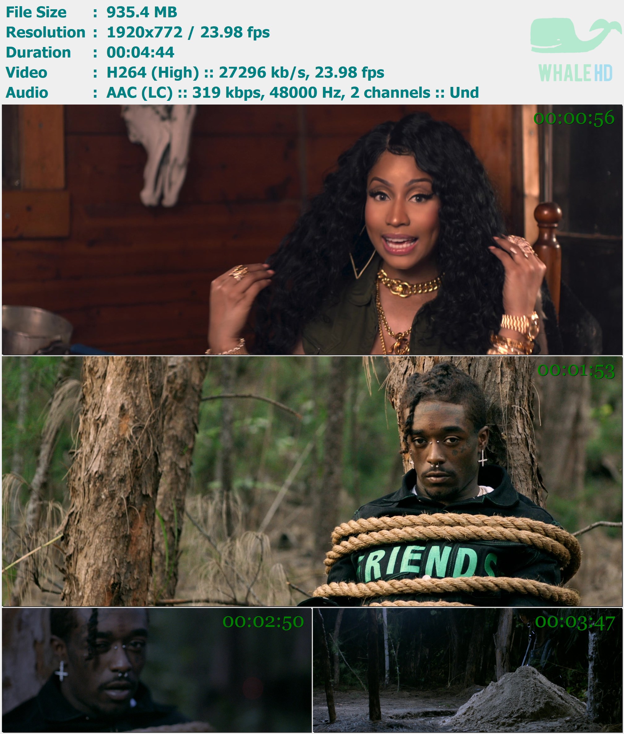 Lil Uzi Vert feat. Nicki Minaj - The Way Life Goes (Remix) 2017 MasterRip 772p H264 - 935.40MB