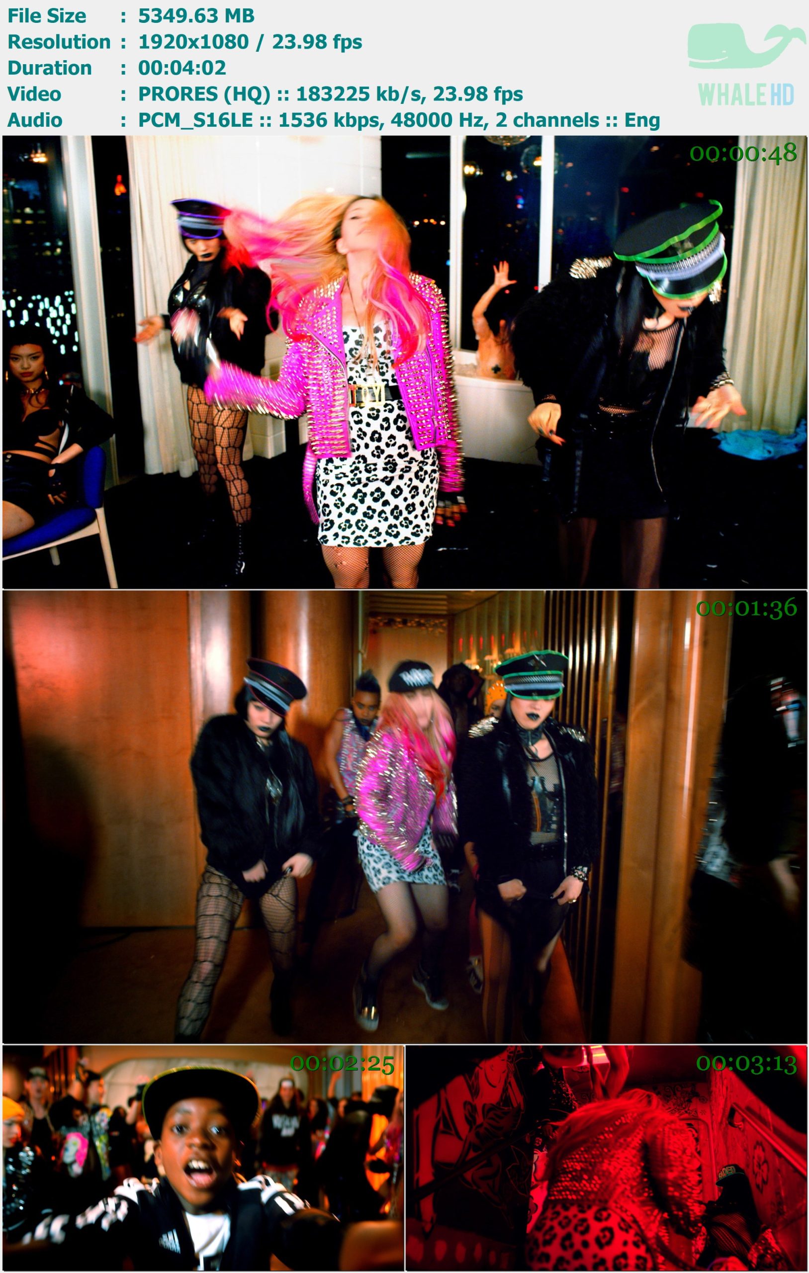 Madonna feat. Nicki Minaj - Bi*ch I;m Madonna 2015 Master 1080p ProRes - 5.22GB