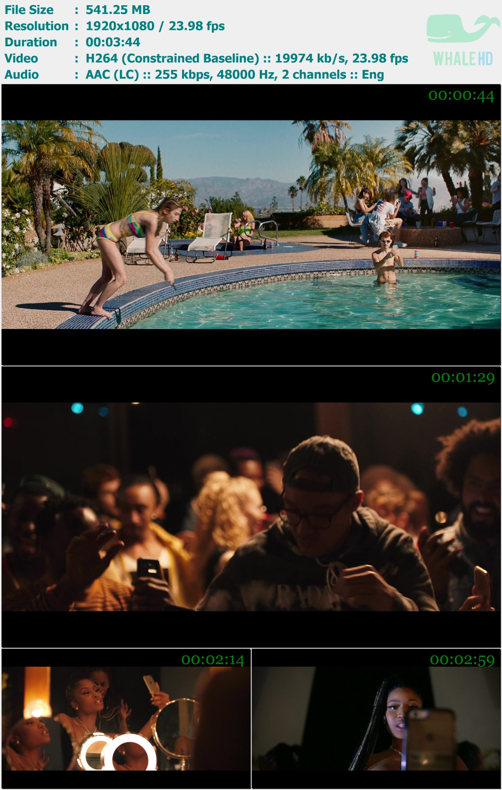 Major lazer feat. PARTYNEXTDOOR & Nicki Minaj - Run Up 2017 MasterRip 1080p H264 - 541.25MB