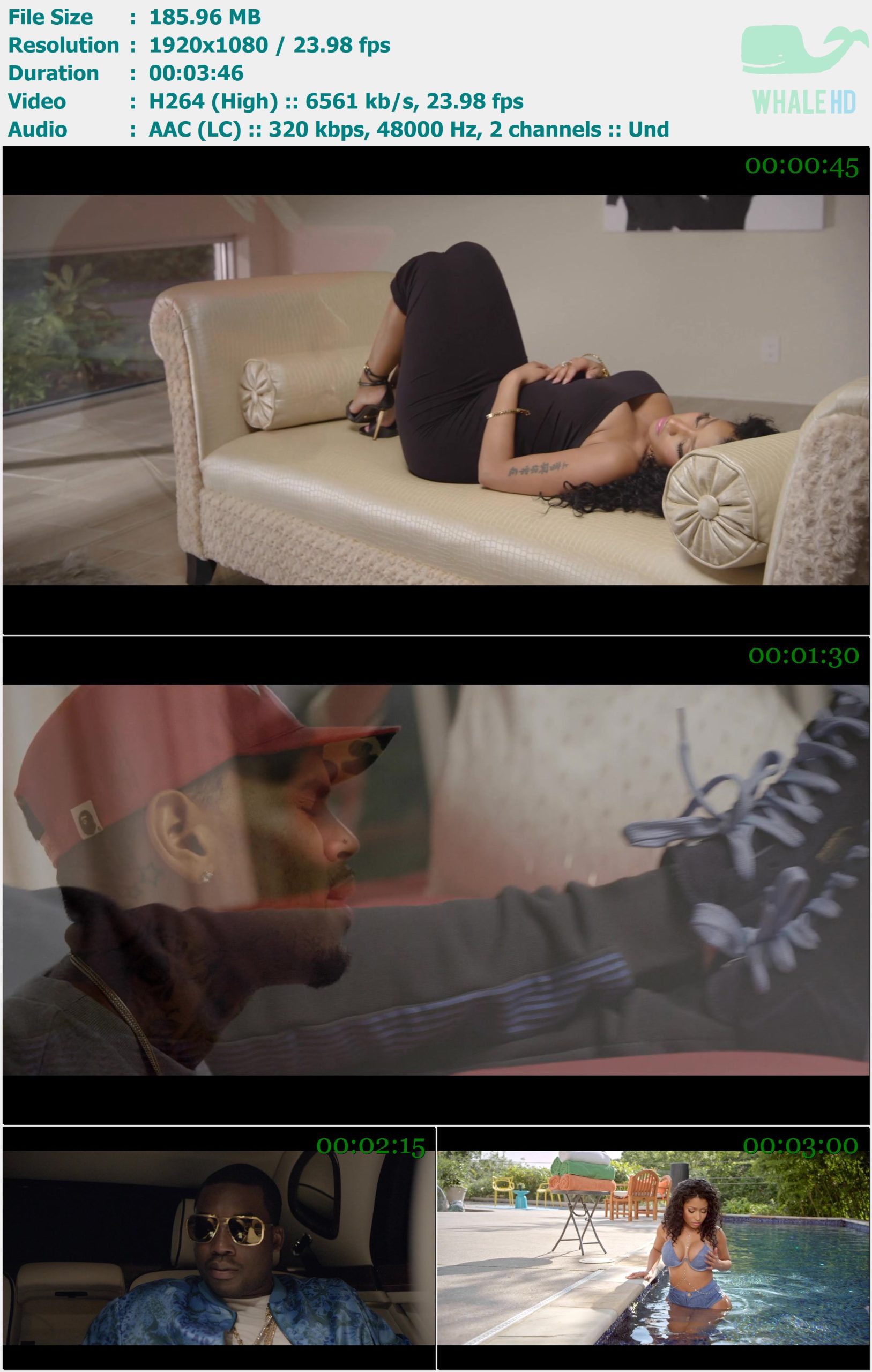 Meek Mill feat. Nicki Minaj & Chris Brown - All Eyes On You 2015 𝐓𝐢𝐝𝐚𝐥 1080p H264 - 185.96MB
