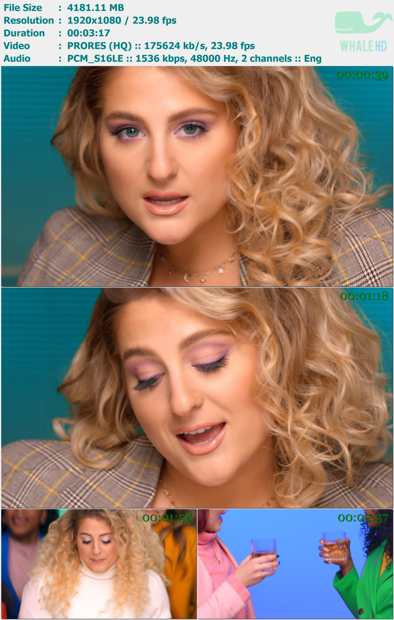 Meghan Trainor feat. Nicki Minaj - Nice to Meet Ya 2020 Master 1080p ProRes - 4.08GB
