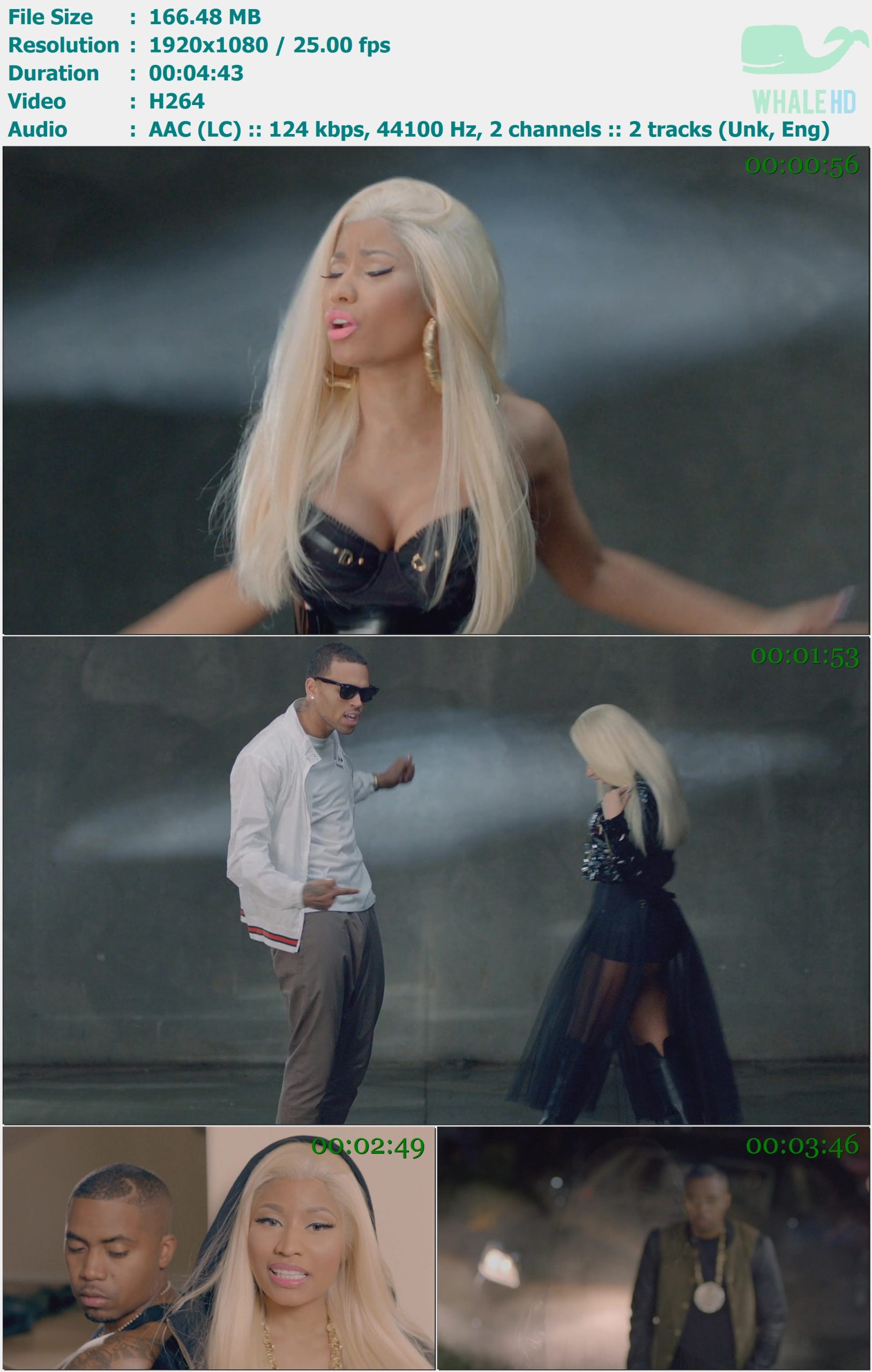 Nicki Minaj feat. Chris Brown - Right By My Side  2012 𝐕𝐄𝐕𝐎 1080p H264 - 166.48MB