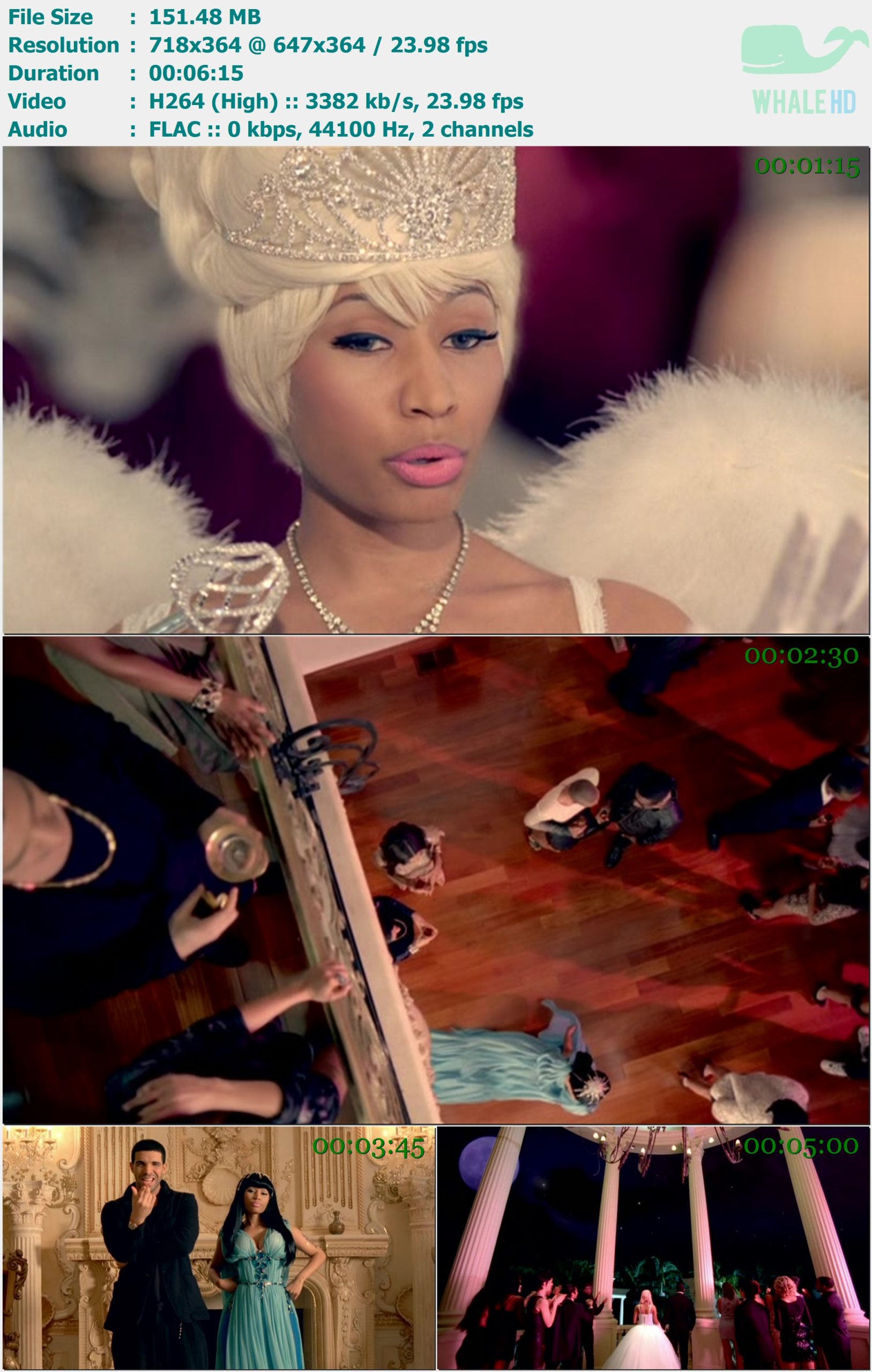 Nicki Minaj feat. Drake - Moment 4 Life 2010 MasterRip 364p X264 - 151.48MB