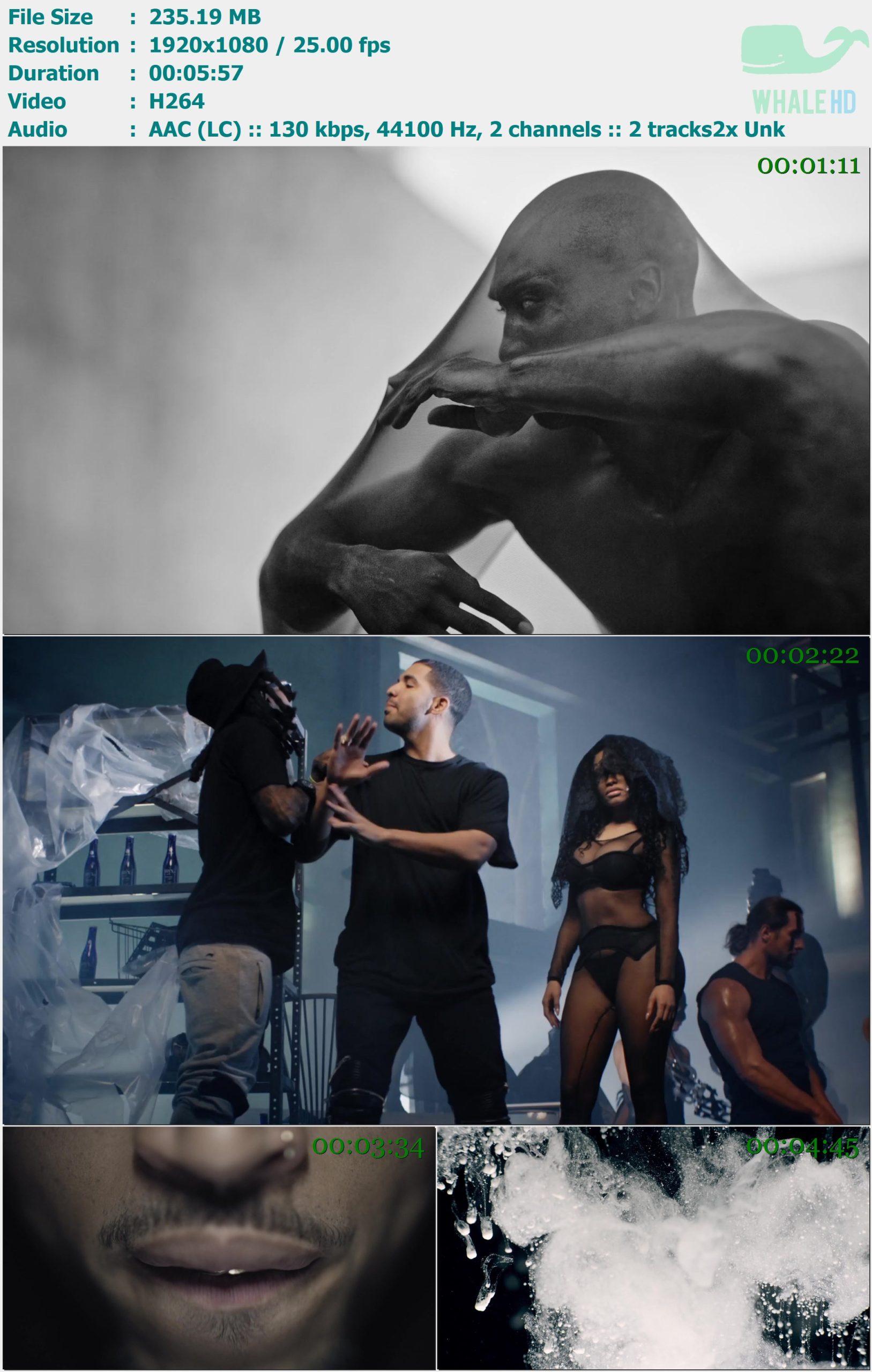 Nicki Minaj feat. Drake, Lil Wayne & Chris Brown - Only 2014 𝐕𝐄𝐕𝐎 1080p H264 - 235.19MB