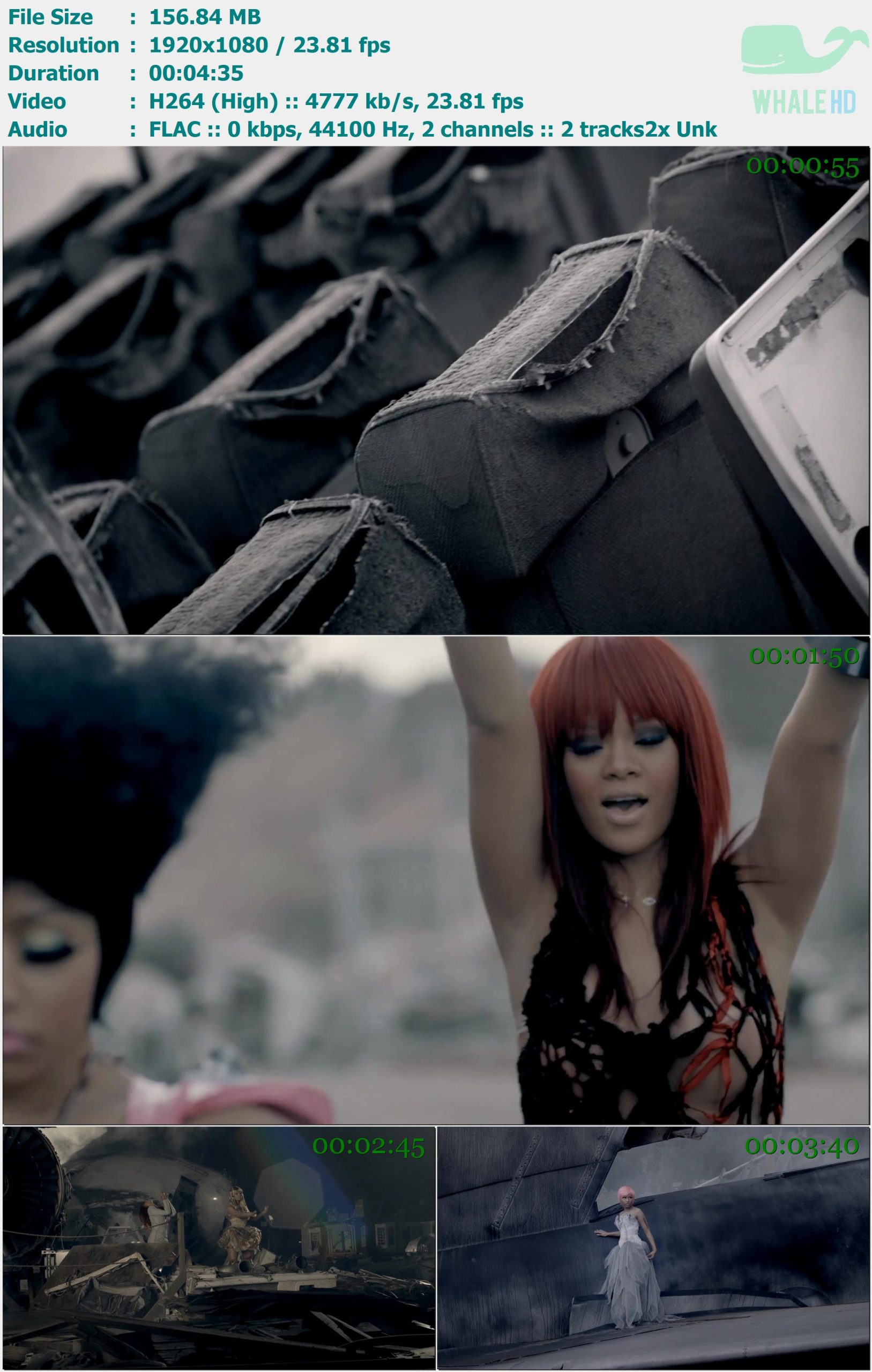 Nicki Minaj feat. Rihanna - Fly 2011 𝐕𝐄𝐕𝐎 1080p H264 - 156.84MB