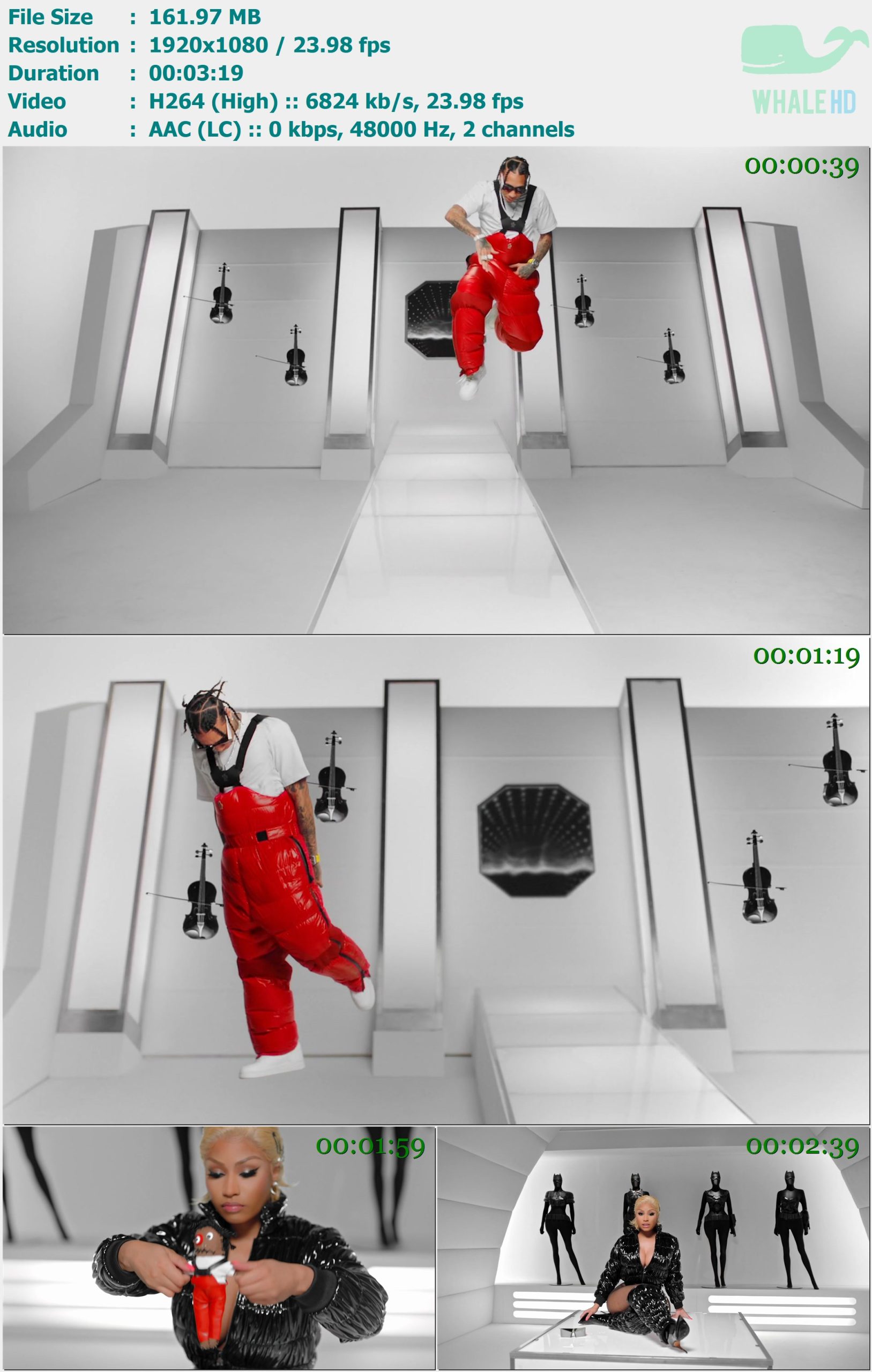Tyga feat. Nicki Minaj - Dip 2018 AM 1080p H264 - 161.97MB
