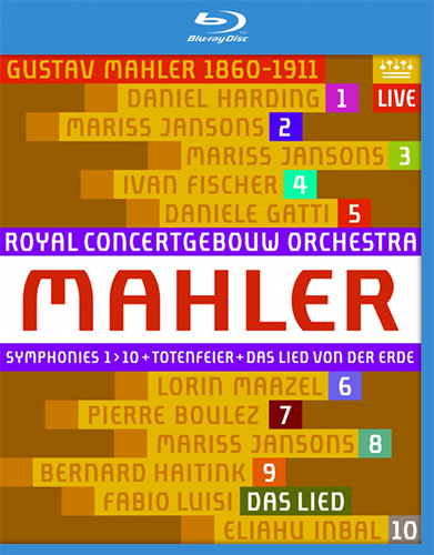 马勒交响曲全集 Mahler Complete Symphonies 1-10, Totenfeier & Das Lied von der Erde 2012 BD蓝光原盘 1080i H264 - 216.53GB