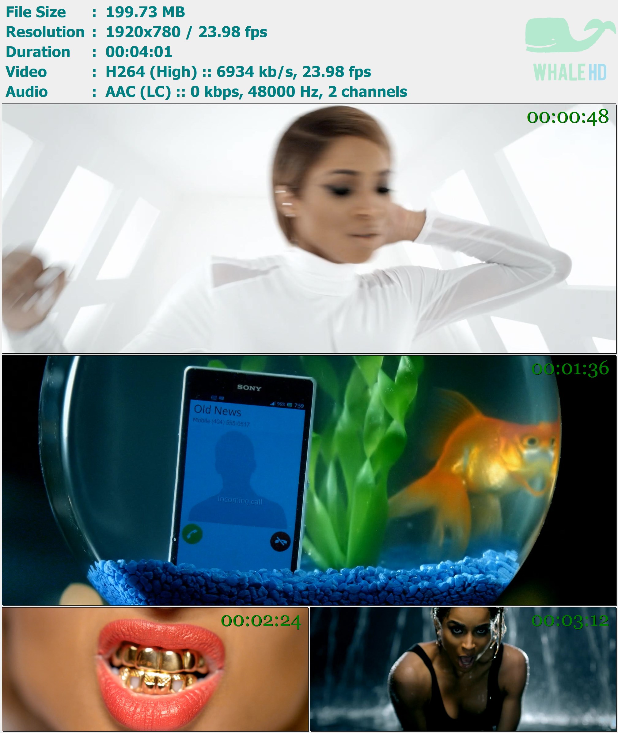 Ciara feat. Nicki Minaj - I'm Out 2013 AM 780p H264 - 199.73MB