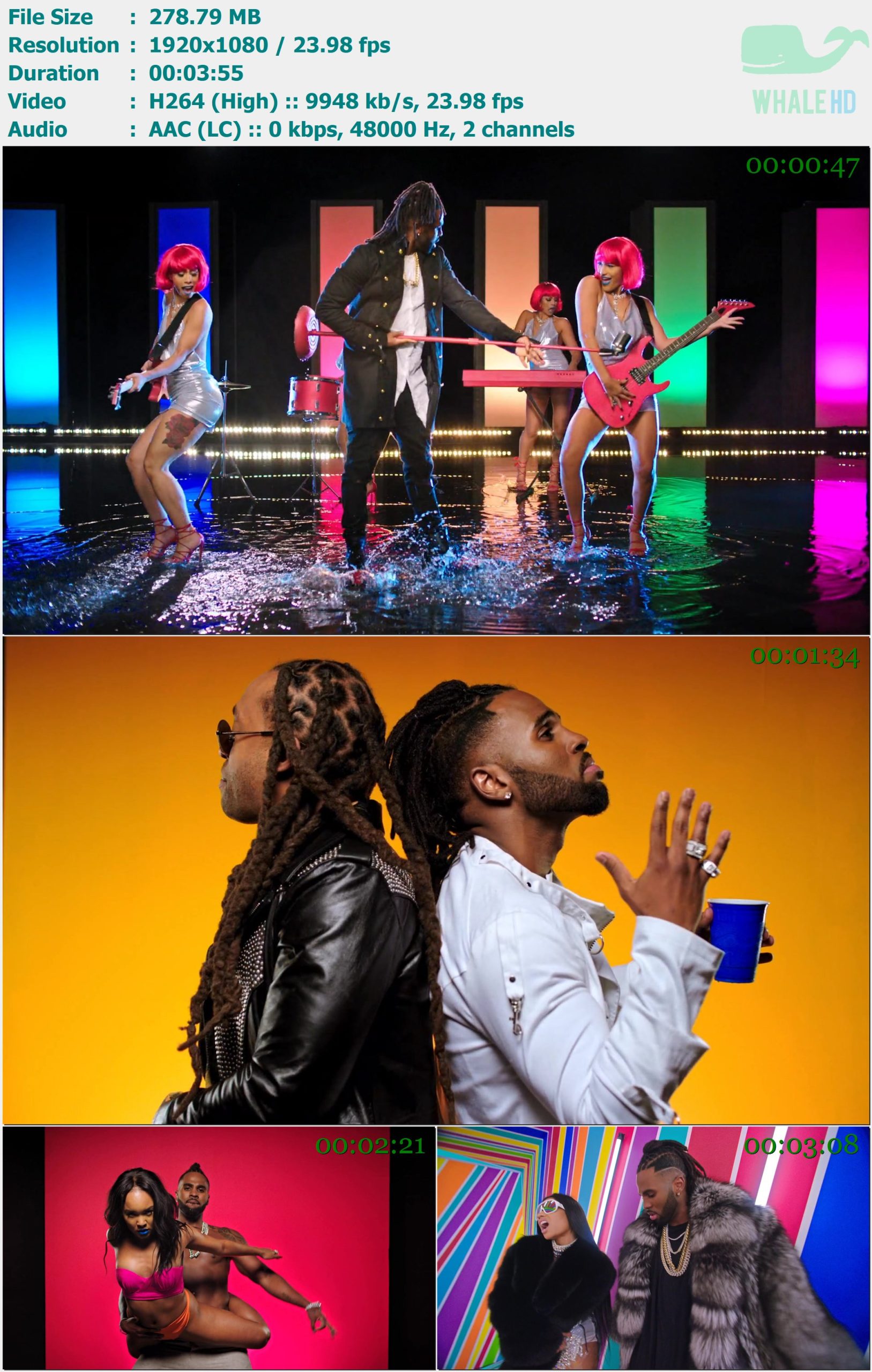Jason Derulo feat. Nicki Minaj & Ty Dolla $ign - Swalla  2017 AM 1080p H264 - 278.79MB