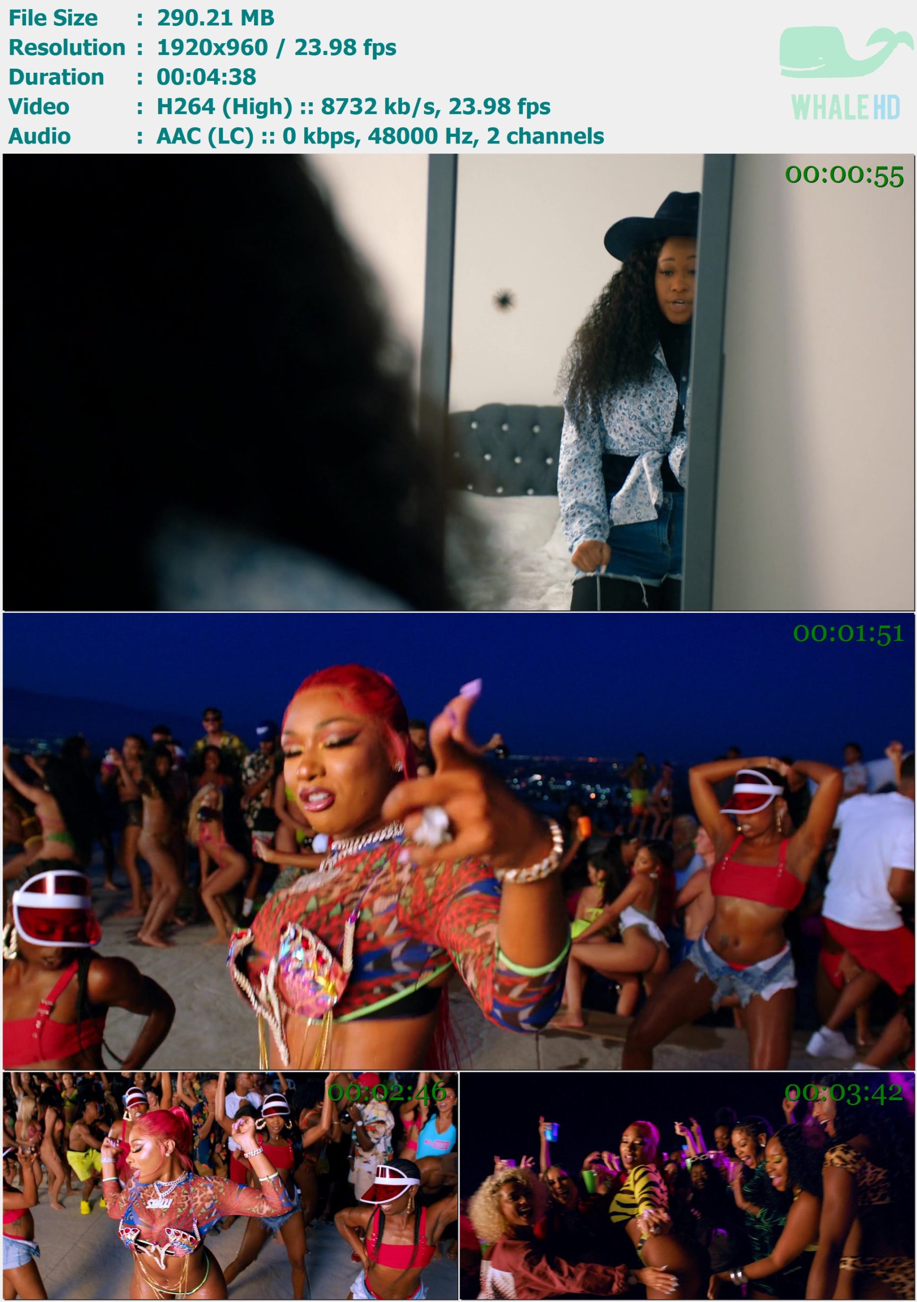 Megan Thee Stallion feat. Nicki Minaj & Ty Dolla $ign - Hot Girl Summer 2019 AM 960p H264 - 290.21MB