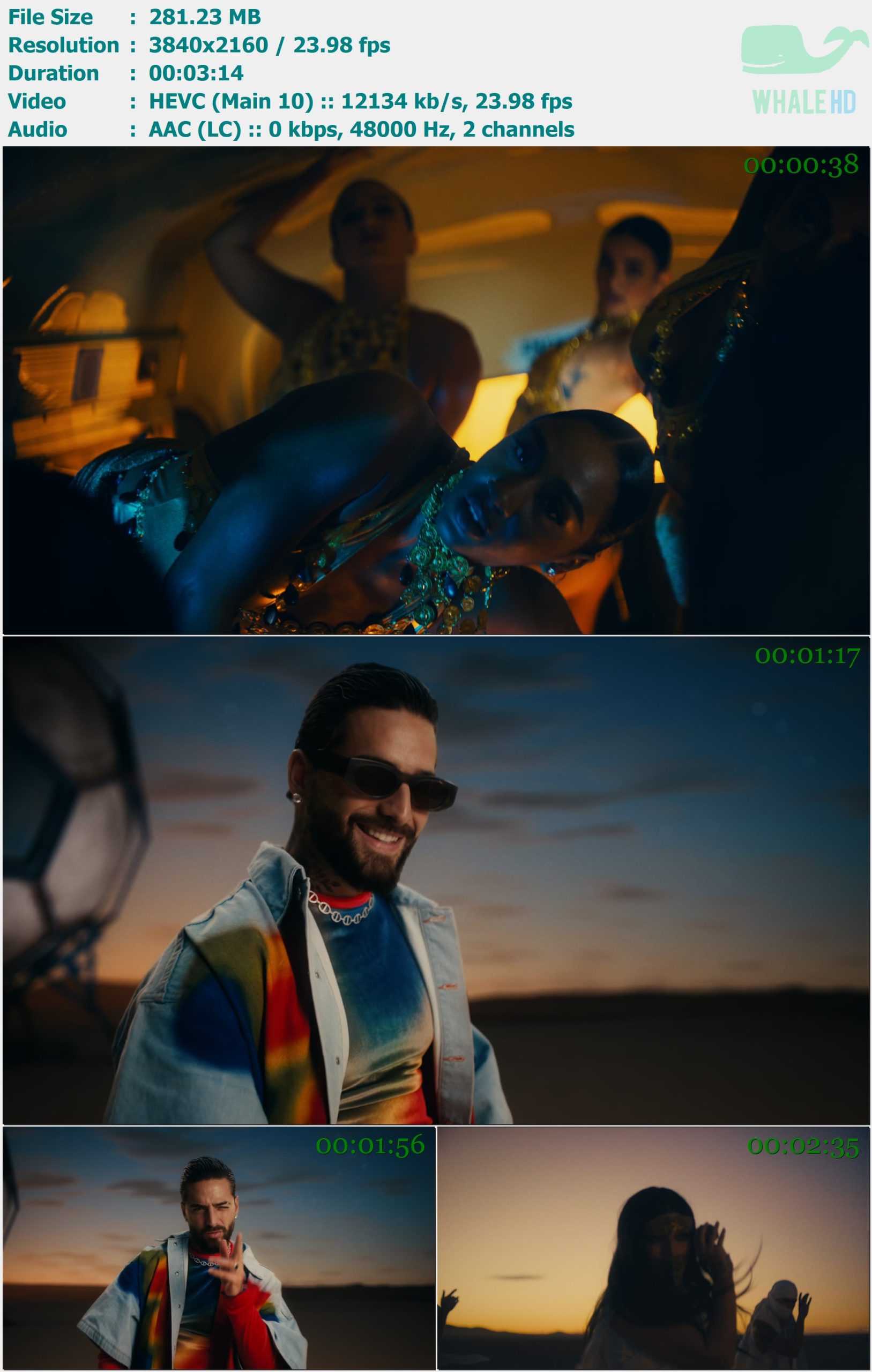 Nicki Minaj, Maluma & Myriam Fares - Tukoh Taka (feat. FIFA Sound) 2022 AM 2160p H265 - 281.23MB