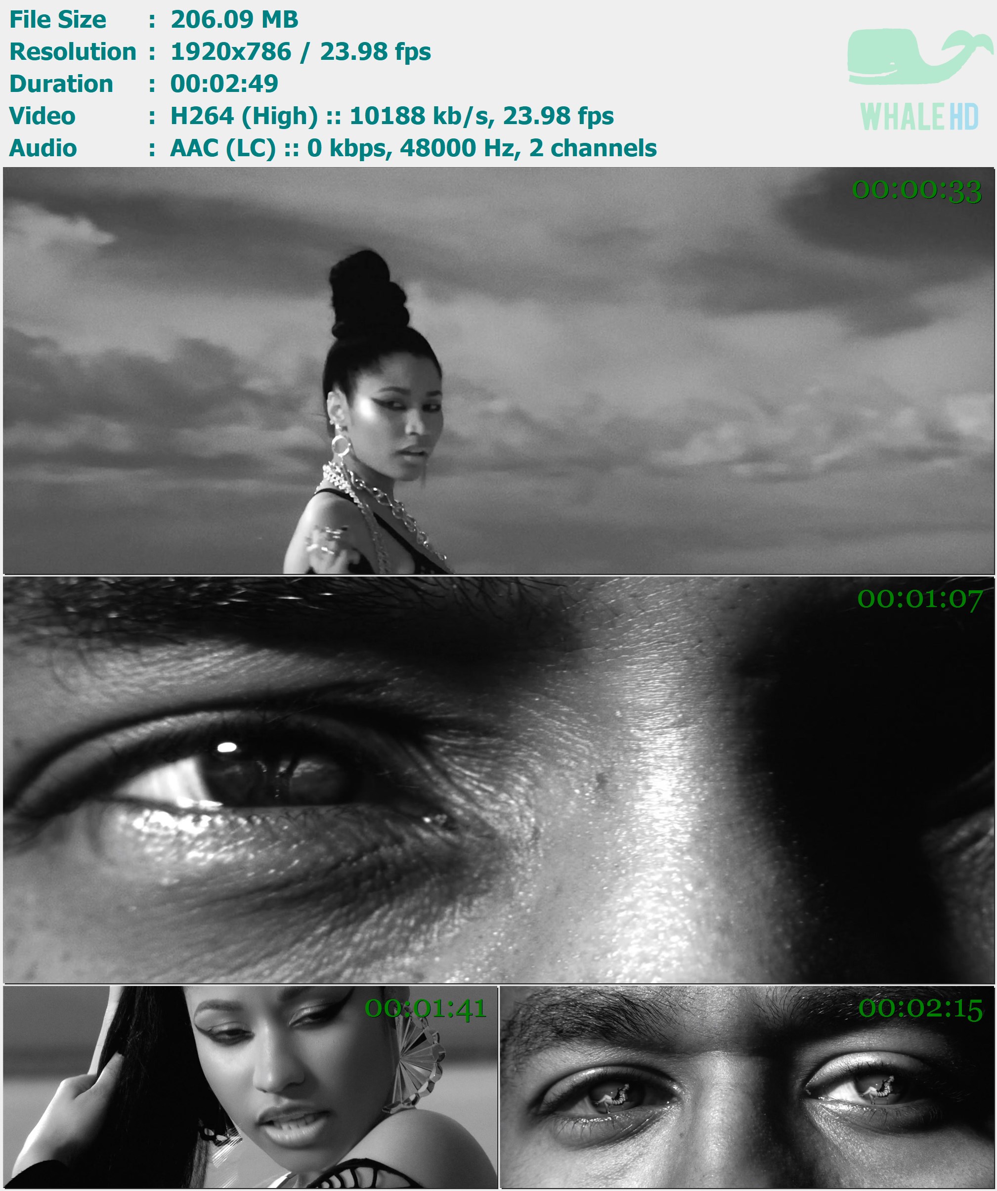 Young Money feat. Nicki Minaj - Lookin Ass 2014 AM 786p H264 - 206.09MB
