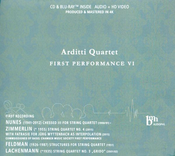 Arditti-Quartet - First Performance VI 2016 BD蓝光原盘 1080i MPEG2 - 17.54GB
