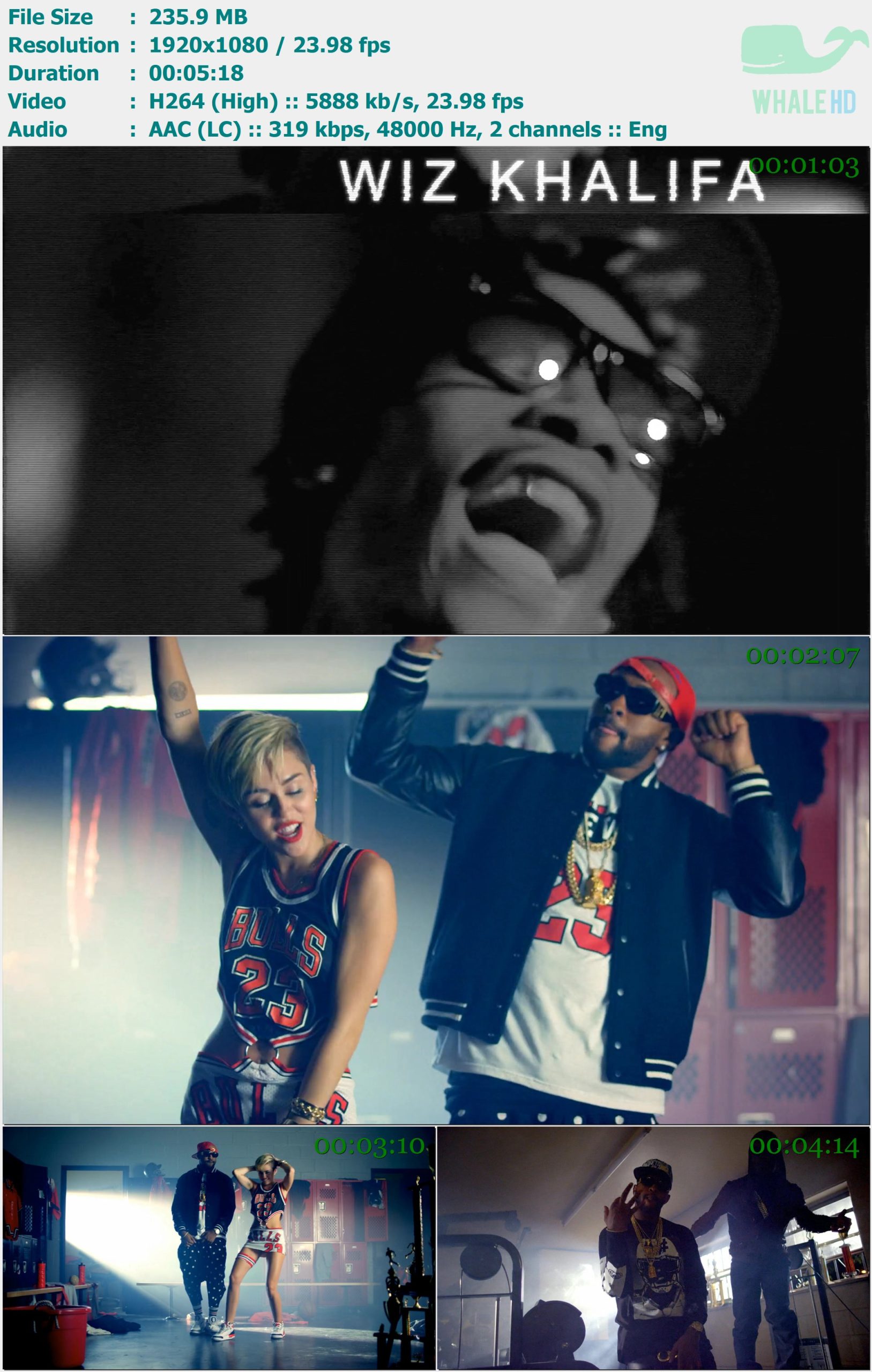 Mike Will Made-It, Miley Cyrus, Wiz Khalifa, Juicy J - 23 2013 MasterRip 1080p H264 - 235.90MB