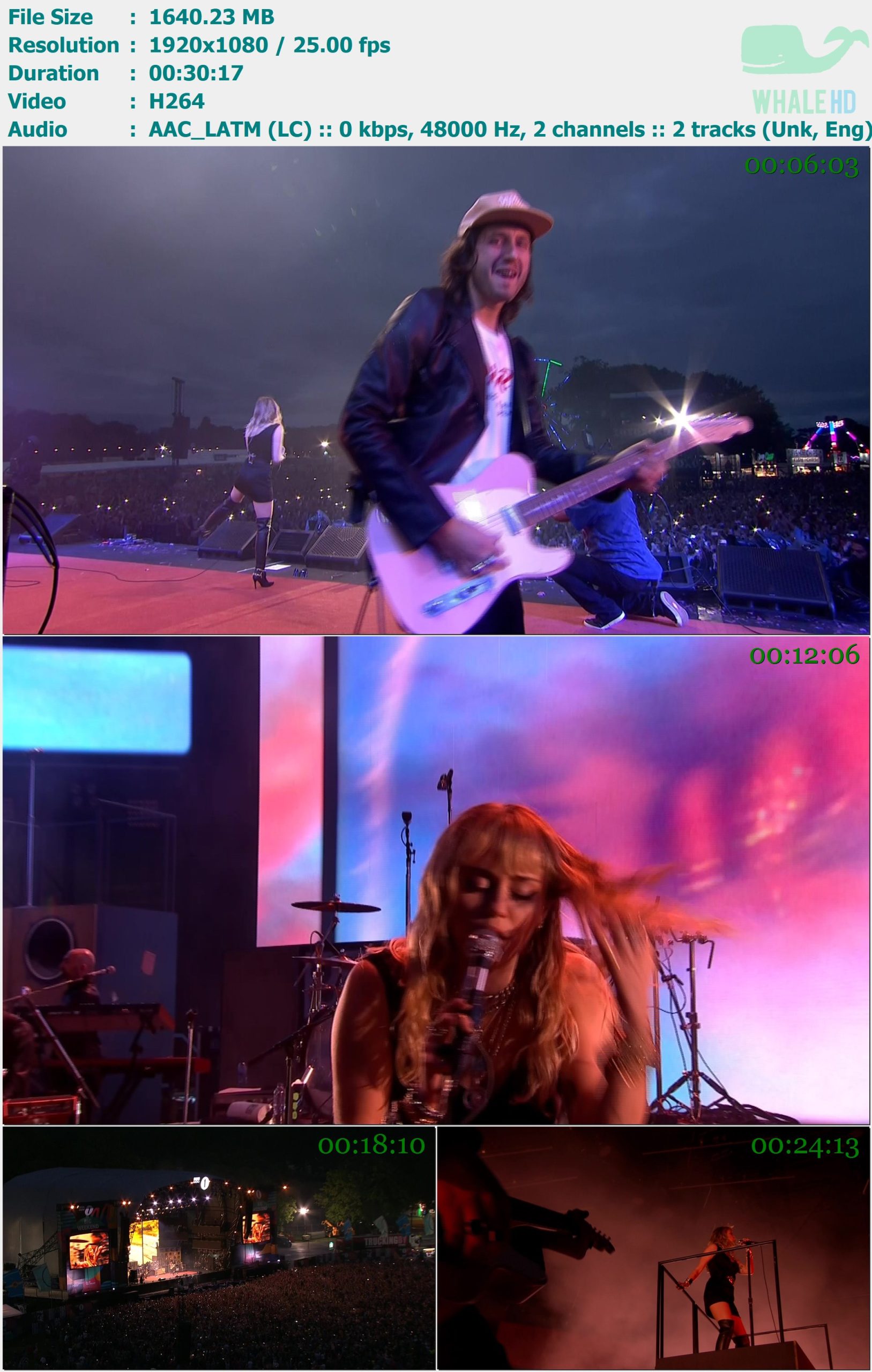 Miley Cyrus - 𝐁𝐁𝐂 𝐑𝐚𝐝𝐢𝐨 1's Big Weekend 2019 HDTV 1080i H264 - 1.60GB