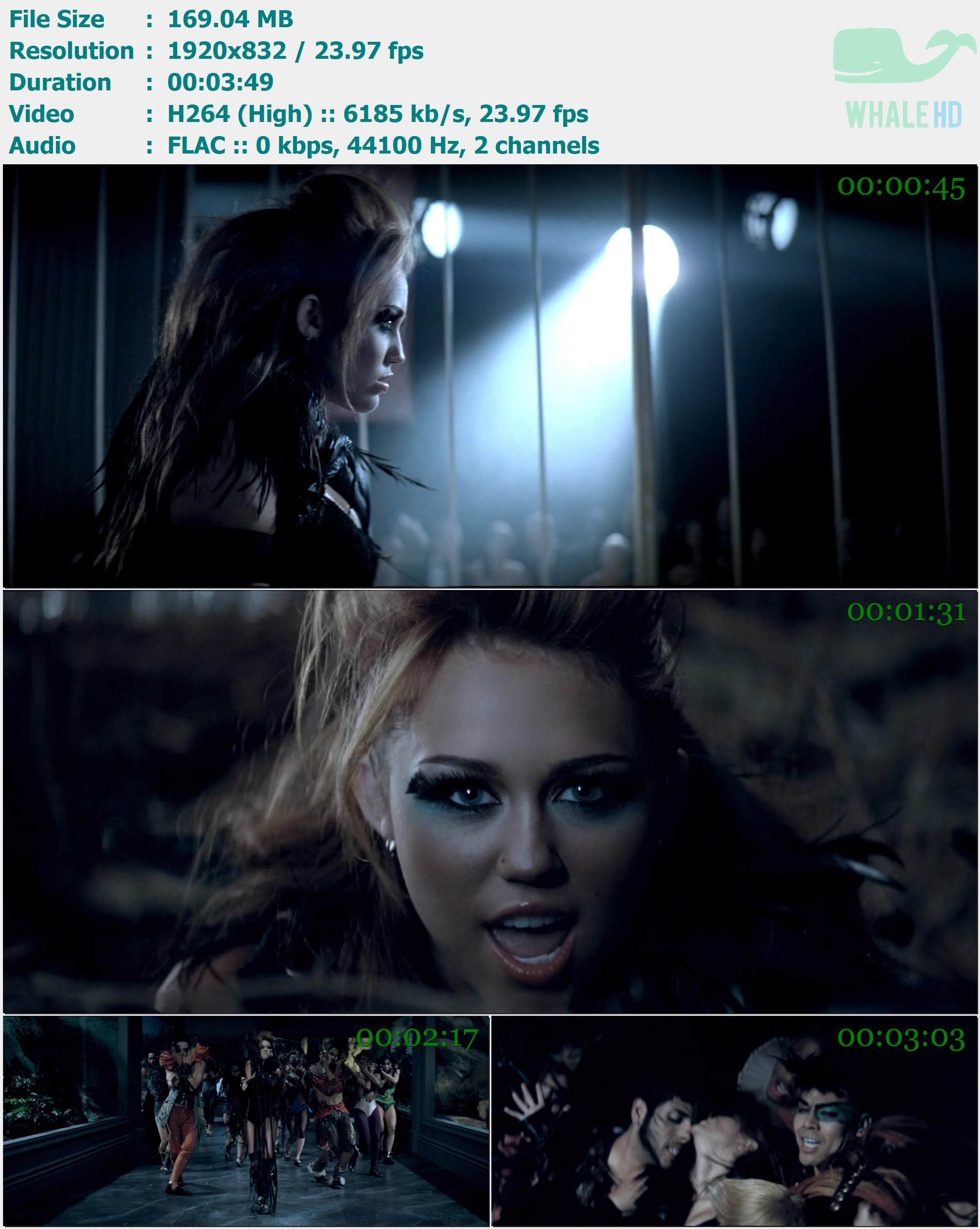 Miley Cyrus - Can't Be Tamed 2010 𝐕𝐄𝐕𝐎 832p H264 - 169.04MB