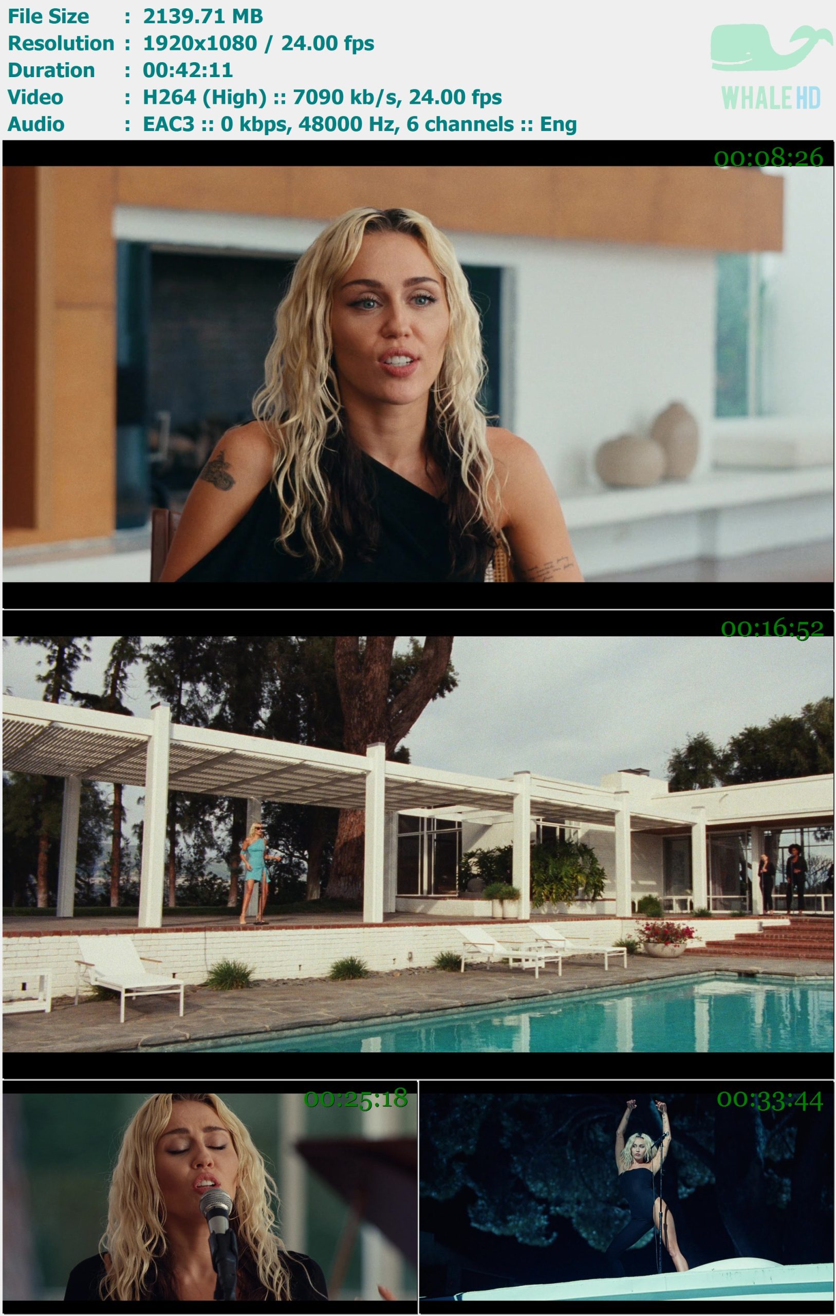 Miley Cyrus - Endless Summer Vacation [Backyard Sessions] 2023 WEB-DL 1080p H264 - 2.09GB