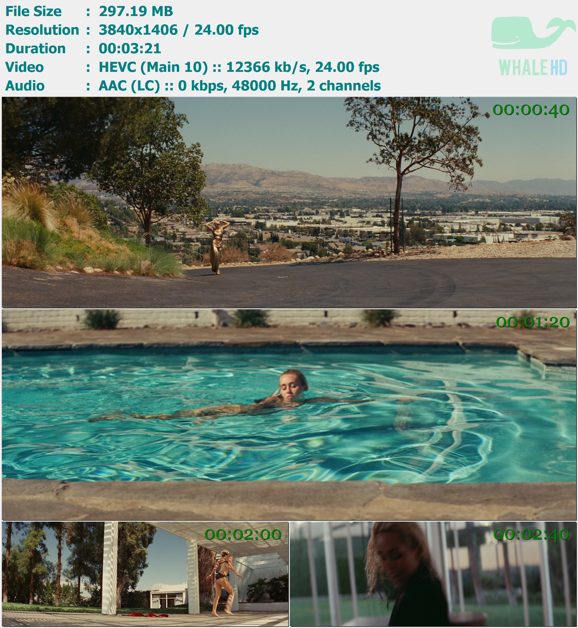 Miley Cyrus - Flowers 2023 AM 1406p H265 - 297.19MB