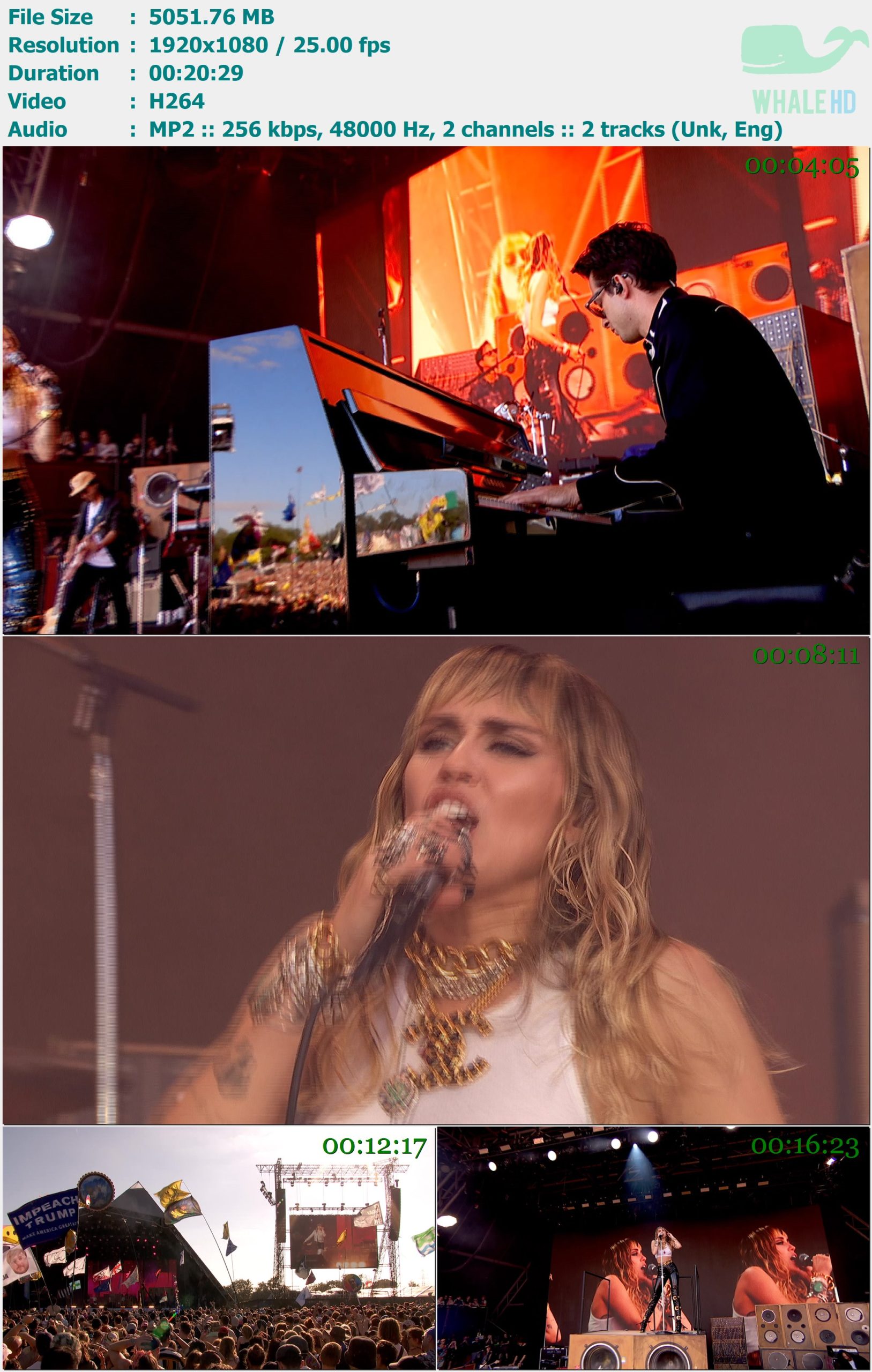 Miley Cyrus - 𝐆𝐥𝐚𝐬𝐭𝐨𝐧𝐛𝐮𝐫𝐲 Festival 2019 FEED 1080i H264 - 4.93GB