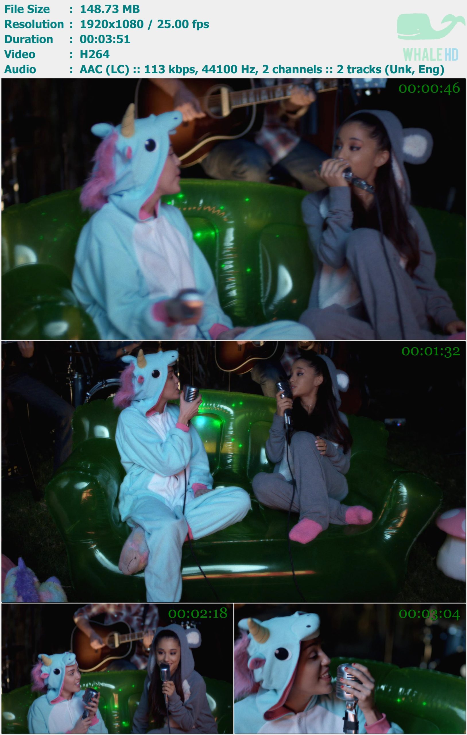 Miley Cyrus & Ariana Grande - Happy Hippie Presents- Don't Dream It's Over 2015 𝐕𝐄𝐕𝐎 1080p H264 - 148.73MB