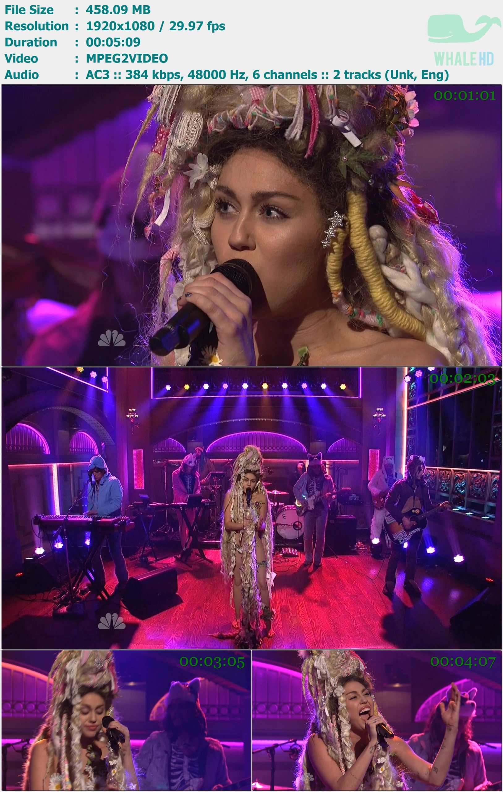 Miley Cyrus - Karen Don't Be Sad (𝐒𝐚𝐭𝐮𝐫𝐝𝐚𝐲 𝐍𝐢𝐠𝐡𝐭 𝐋𝐢𝐯𝐞 2015) HDTV 1080i MPEG2 - 458.09MB