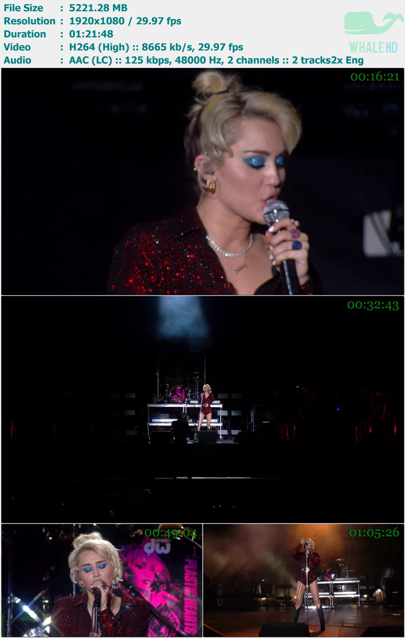 Miley Cyrus - Live From Austin City Limits 2021 MasterRip 1080i H264 - 5.10GB