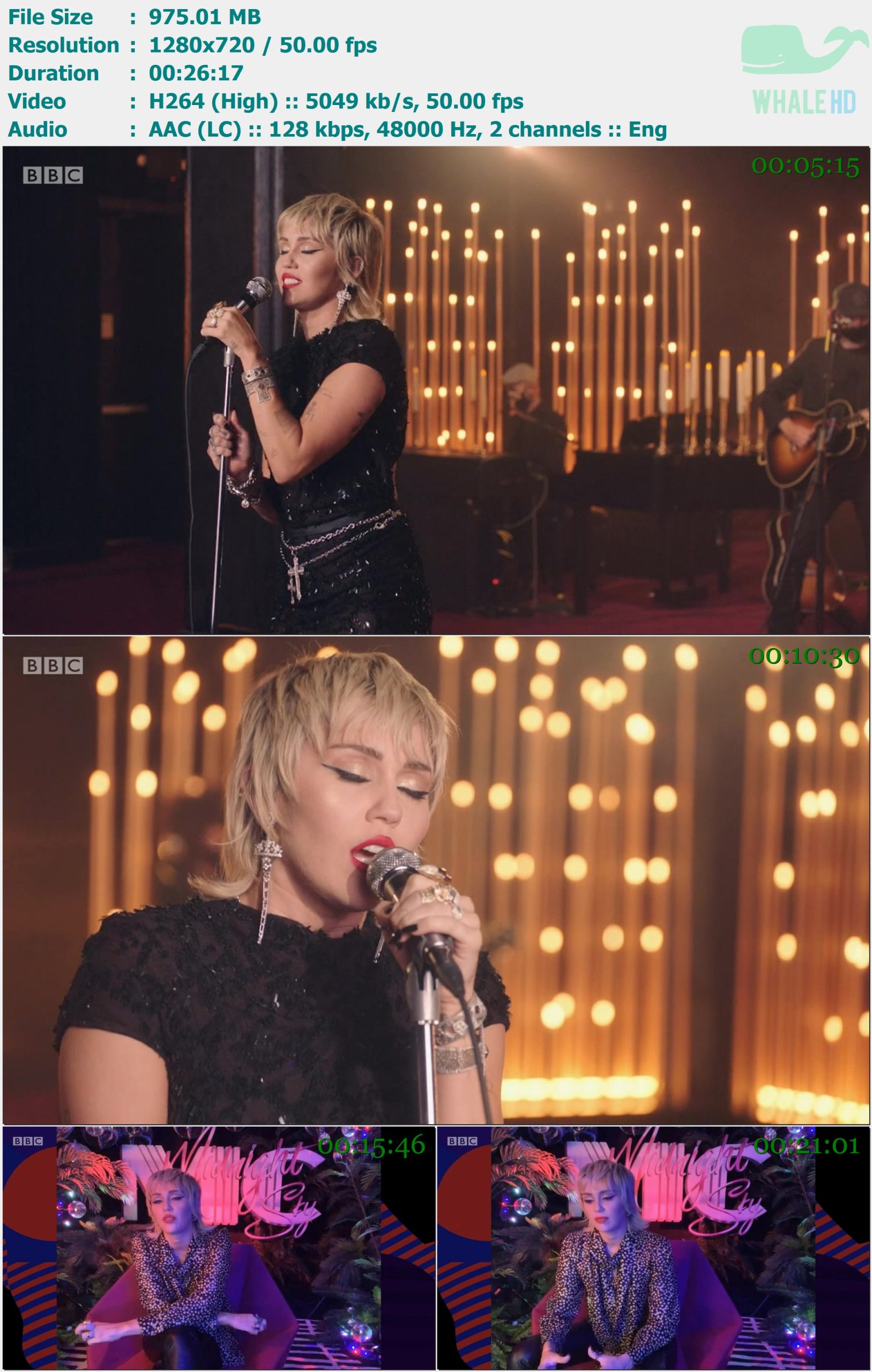 Miley Cyrus - 𝐁𝐁𝐂 𝐑𝐚𝐝𝐢𝐨 1's Live Lounge 2020 720p H264 - 975.01MB