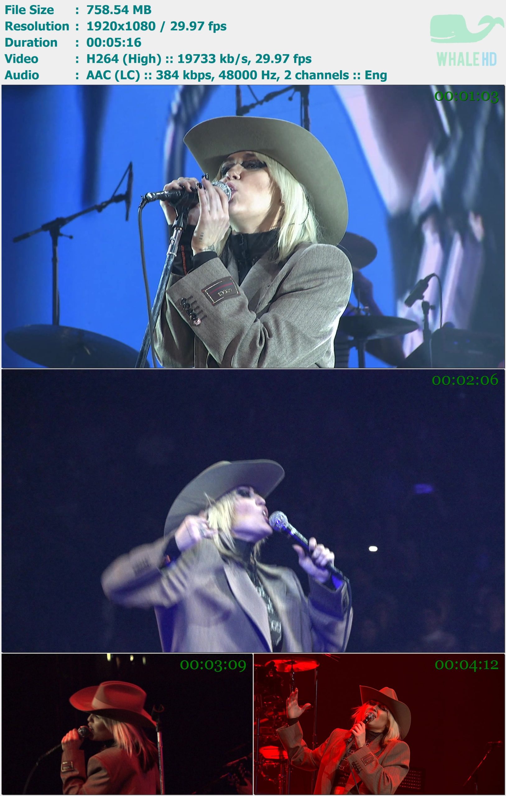 Miley Cyrus - Wrecking Ball X Nothing Compares 2 U (From ATTENTION:MILEY LIVE) 2022 MasterRip 1080p H264 - 758.54MB