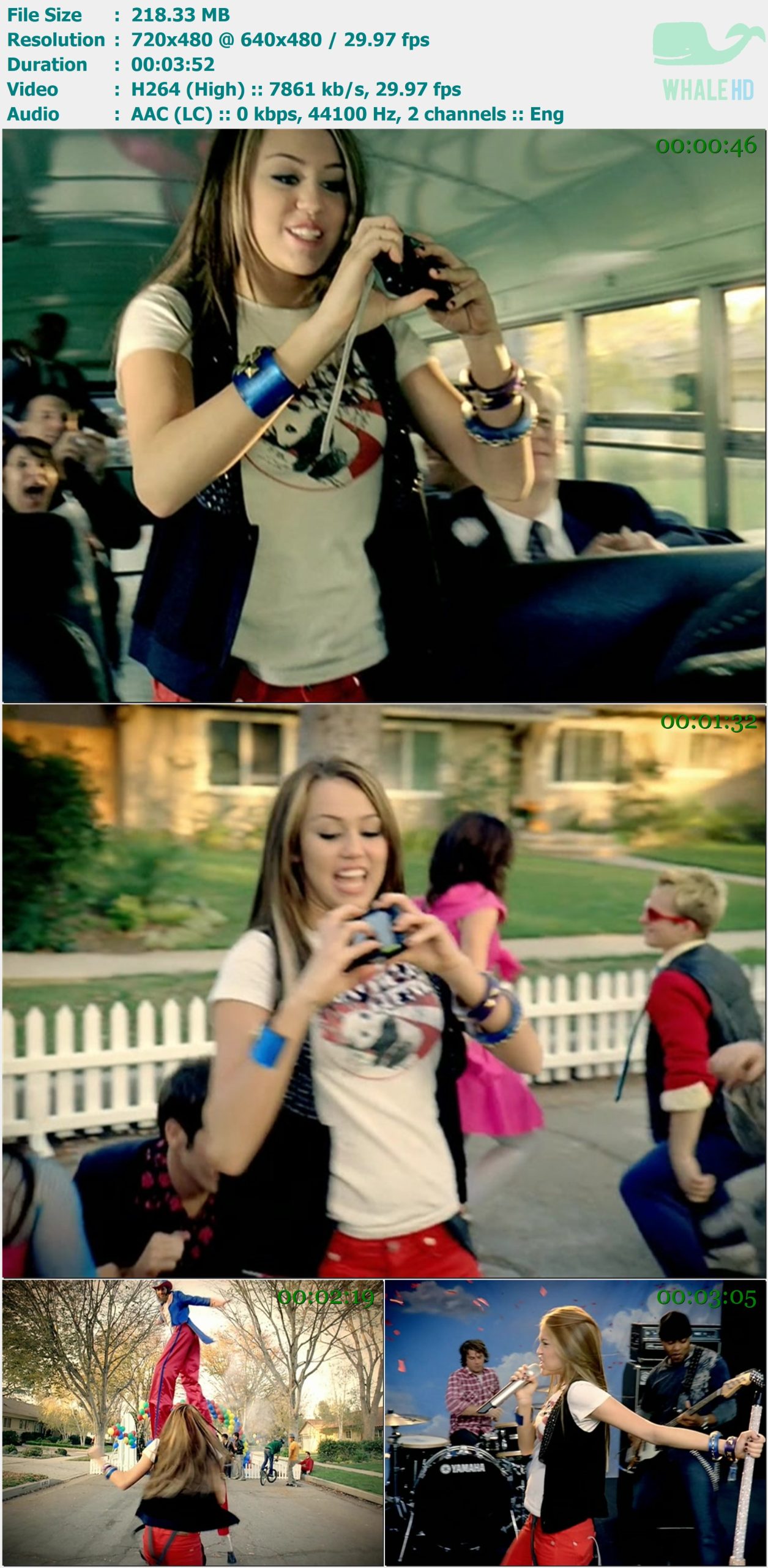 Miley Cyrus - Start All Over 2007 MasterRip 480p X264 - 218.33MB