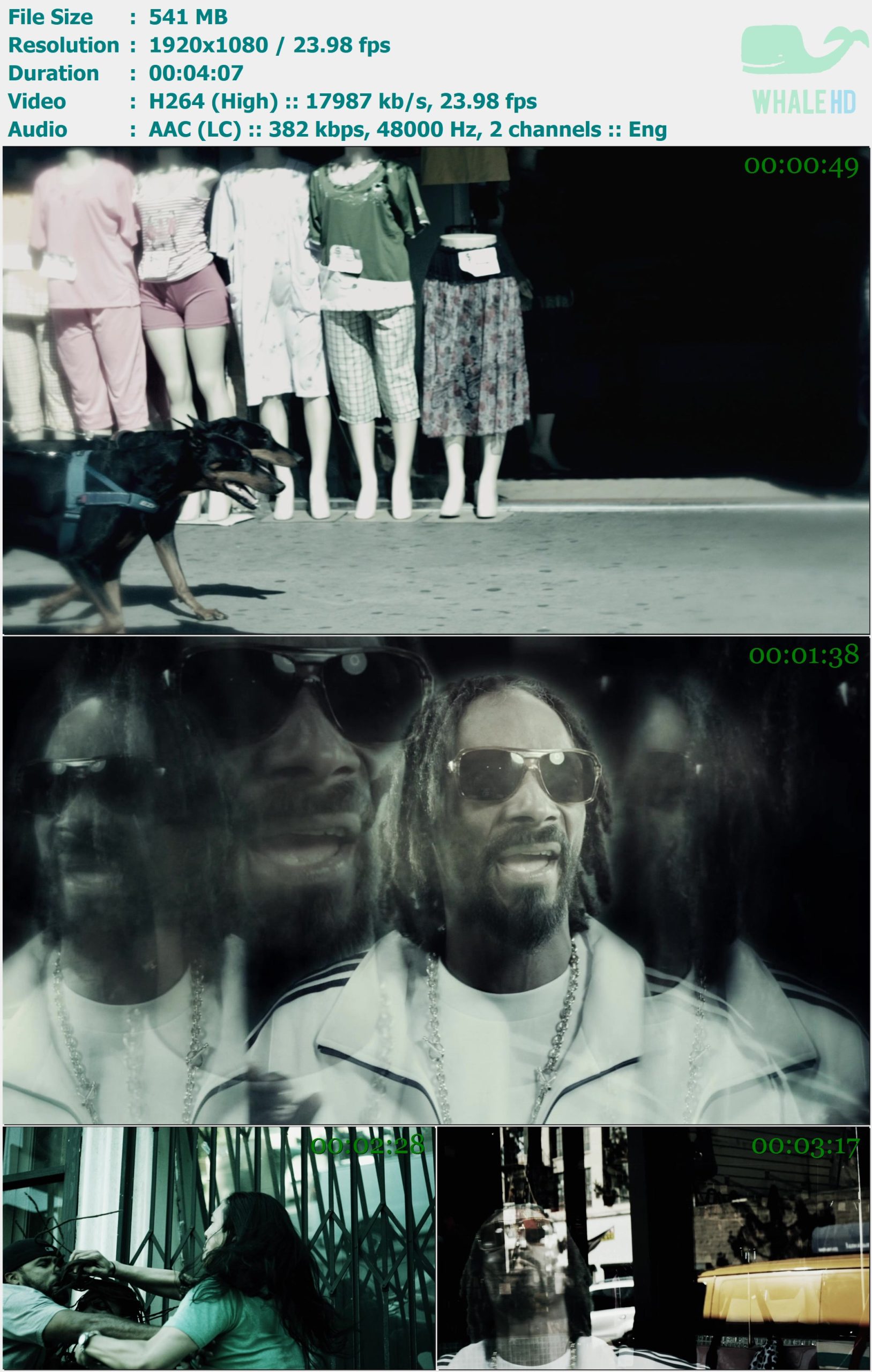 Snoop Lion feat. Miley Cyrus - Ashtrays And Heartbreaks 2013 MasterRip 1080p H264 - 541.00MB