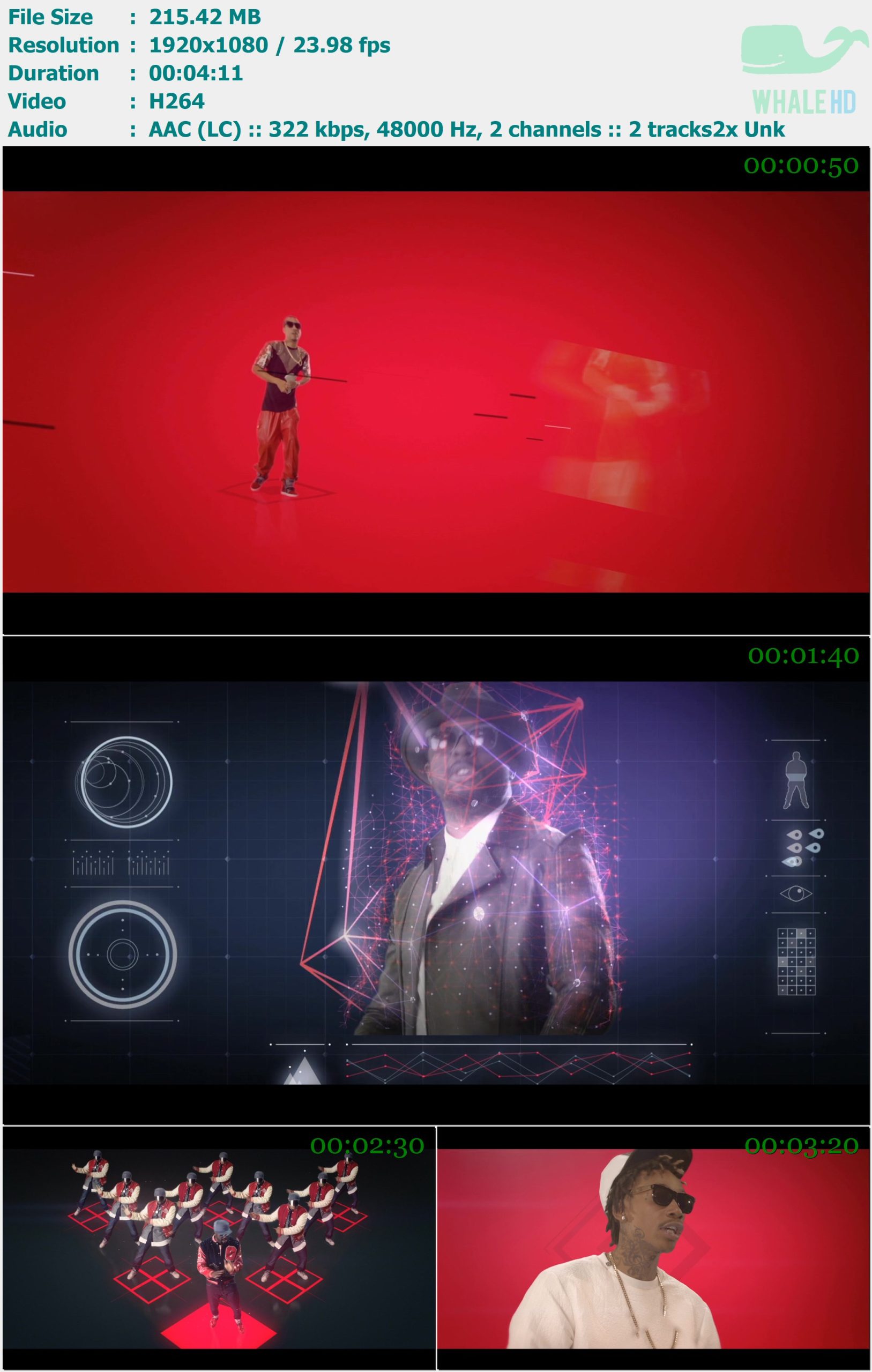 will.i.am feat. Miley Cyrus, Wiz Khalifa - Feelin' Myself 2013 𝐓𝐢𝐝𝐚𝐥 1080p H264 - 215.42MB