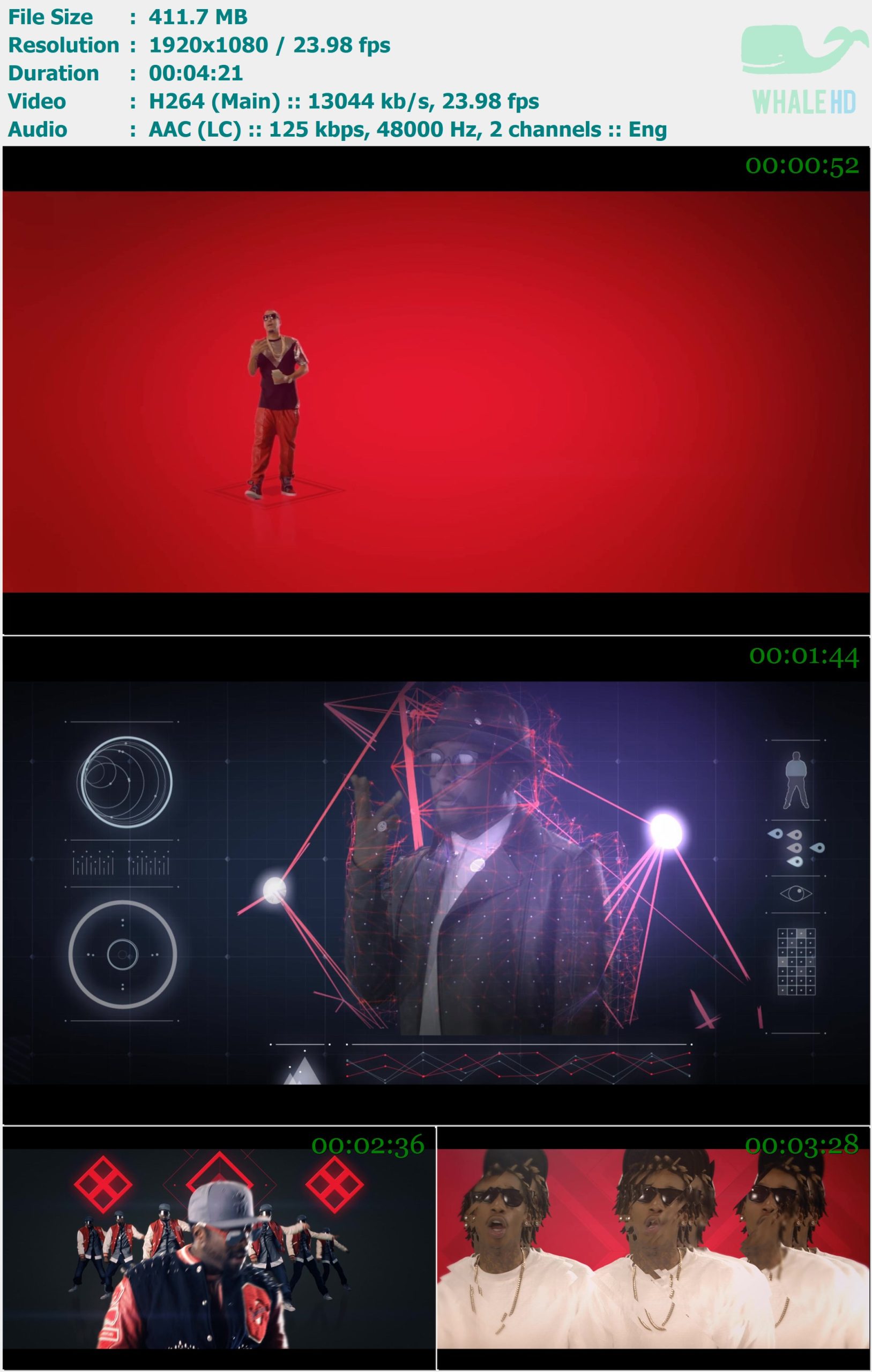 will.i.am feat. Miley Cyrus, Wiz Khalifa - Feelin' Myself 2013_ MasterRip 1080p H264 - 411.70MB