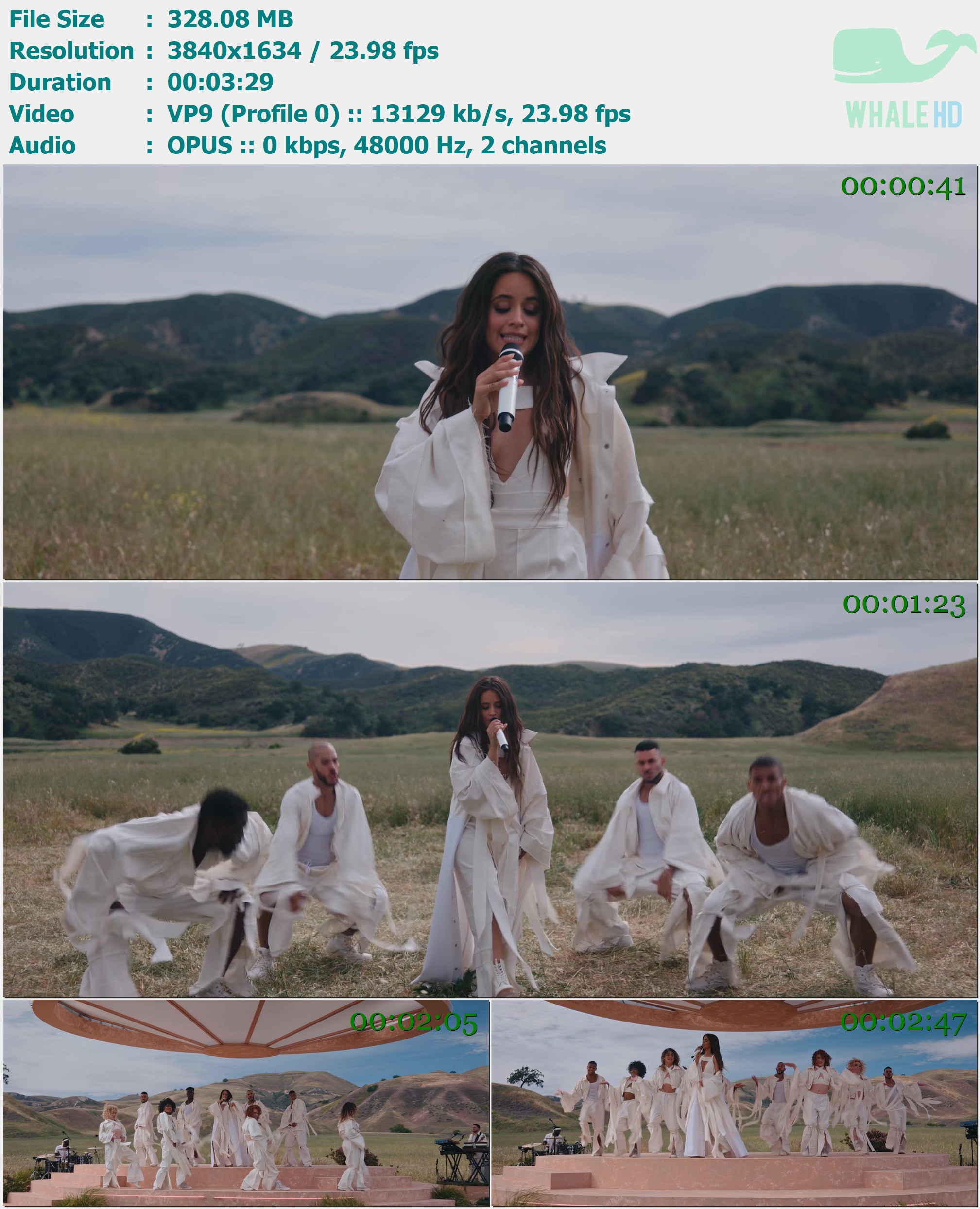 Camila Cabello - Bam Bam (Official Live Performance 𝐕𝐄𝐕𝐎) 2022 YT 1634p VP9 - 328.08MB