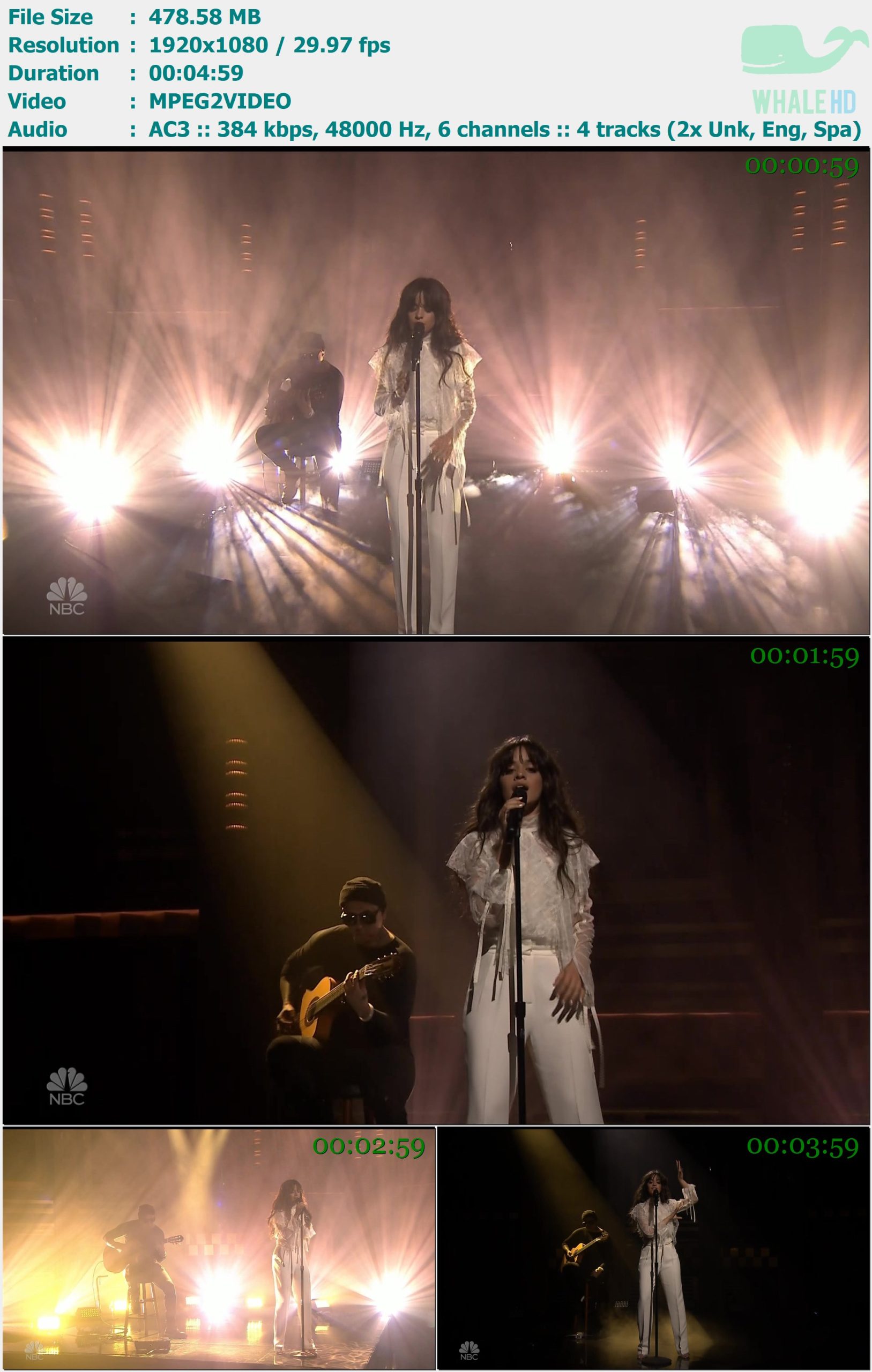 Camila Cabello - Crying in the Club ( The 𝐓𝐨𝐧𝐢𝐠𝐡𝐭 𝐒𝐡𝐨𝐰  Starring 𝐉𝐢𝐦𝐦𝐲 𝐅𝐚𝐥𝐥𝐨𝐧 6-22-2017) HDTV 1080i MPEG2 - 478.58MB