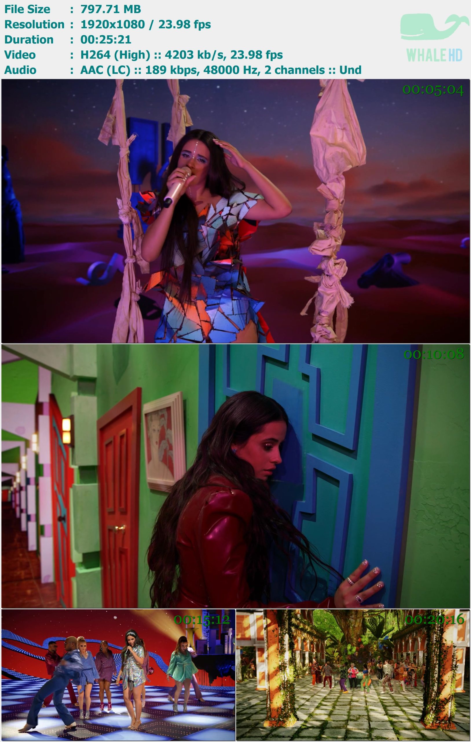 Camila Cabello - Familia (TikTok LIVE 2022) WEB-DL 1080p H264 - 797.71MB