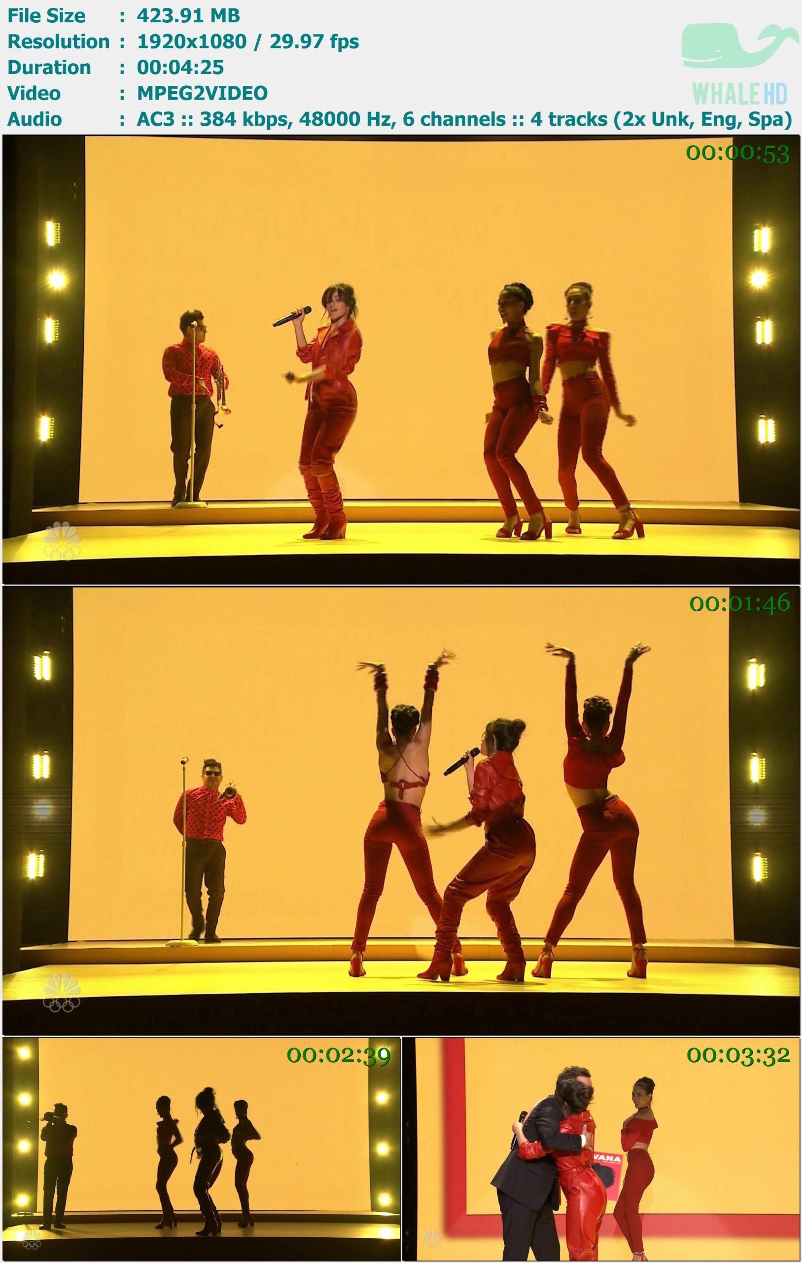 Camila Cabello - Havana (The 𝐓𝐨𝐧𝐢𝐠𝐡𝐭 𝐒𝐡𝐨𝐰  Starring 𝐉𝐢𝐦𝐦𝐲 𝐅𝐚𝐥𝐥𝐨𝐧 2017) HDTV 1080i MPEG2 - 423.91MB