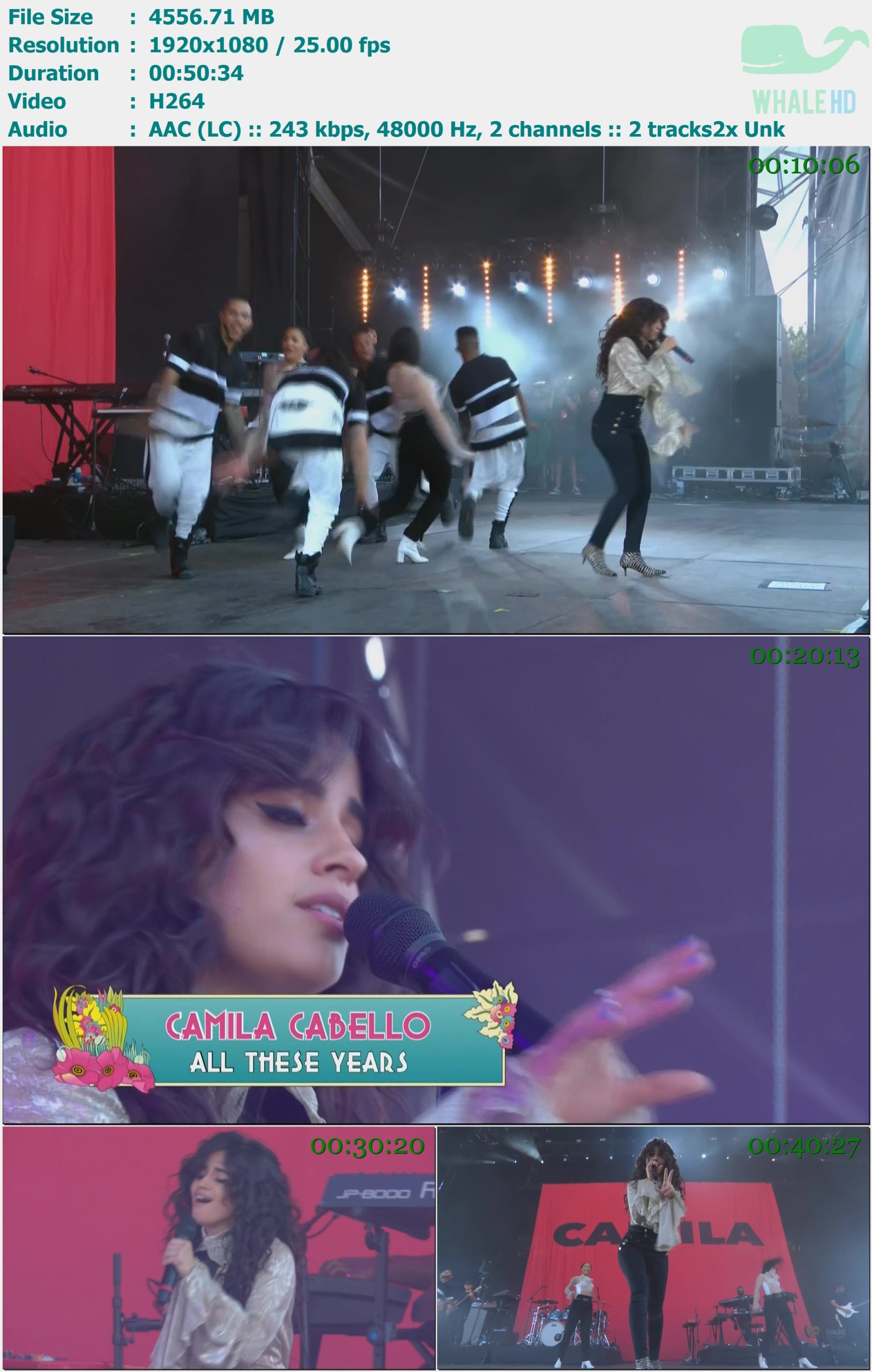 Camila Cabello - Isle Of Wight Festival 2018 HDTV 1080i H264 - 4.45GB
