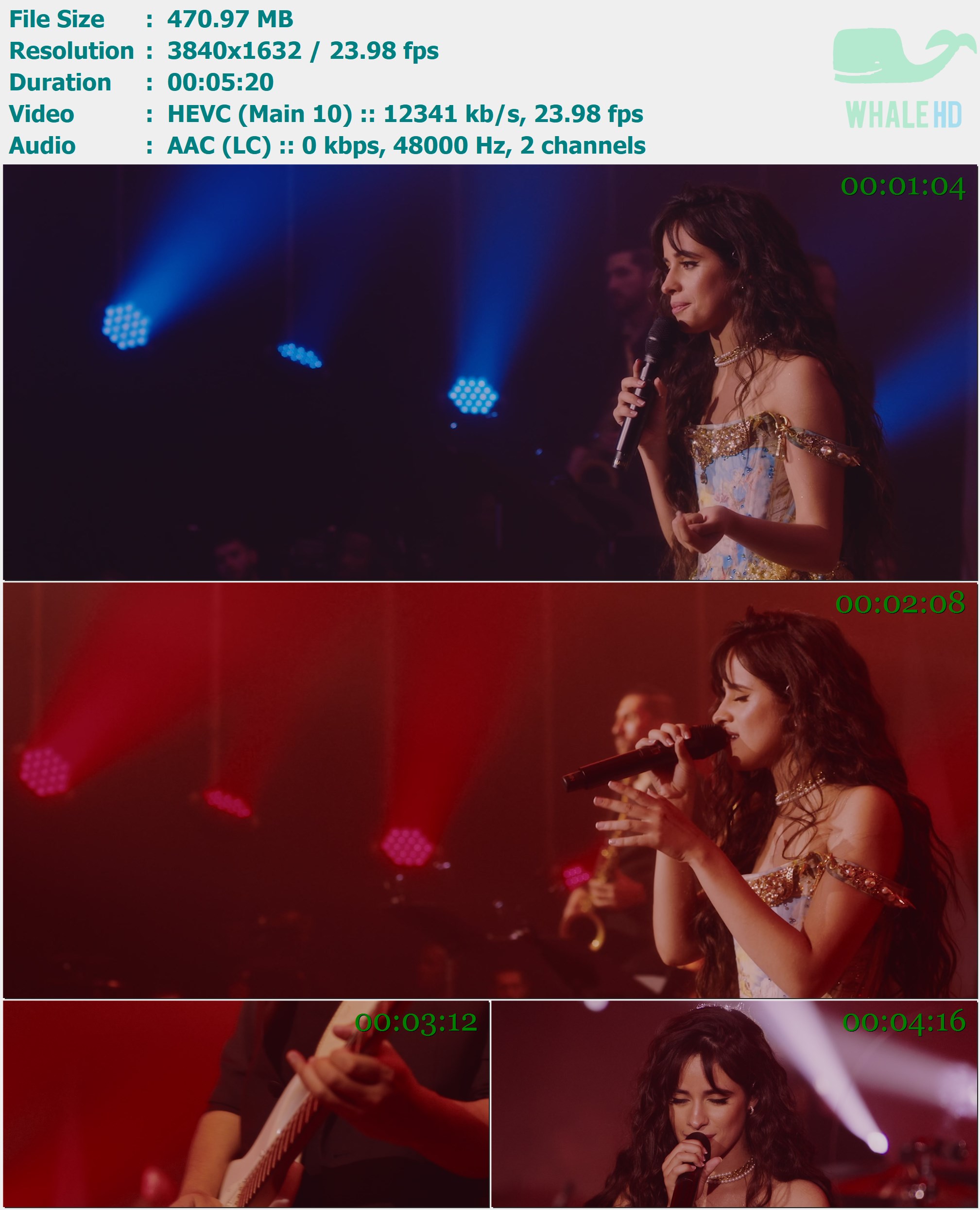 Camila Cabello - New Music Daily Presents: Camila Cabello (Used To This) 2019 AM 1632p H265 - 470.97MB