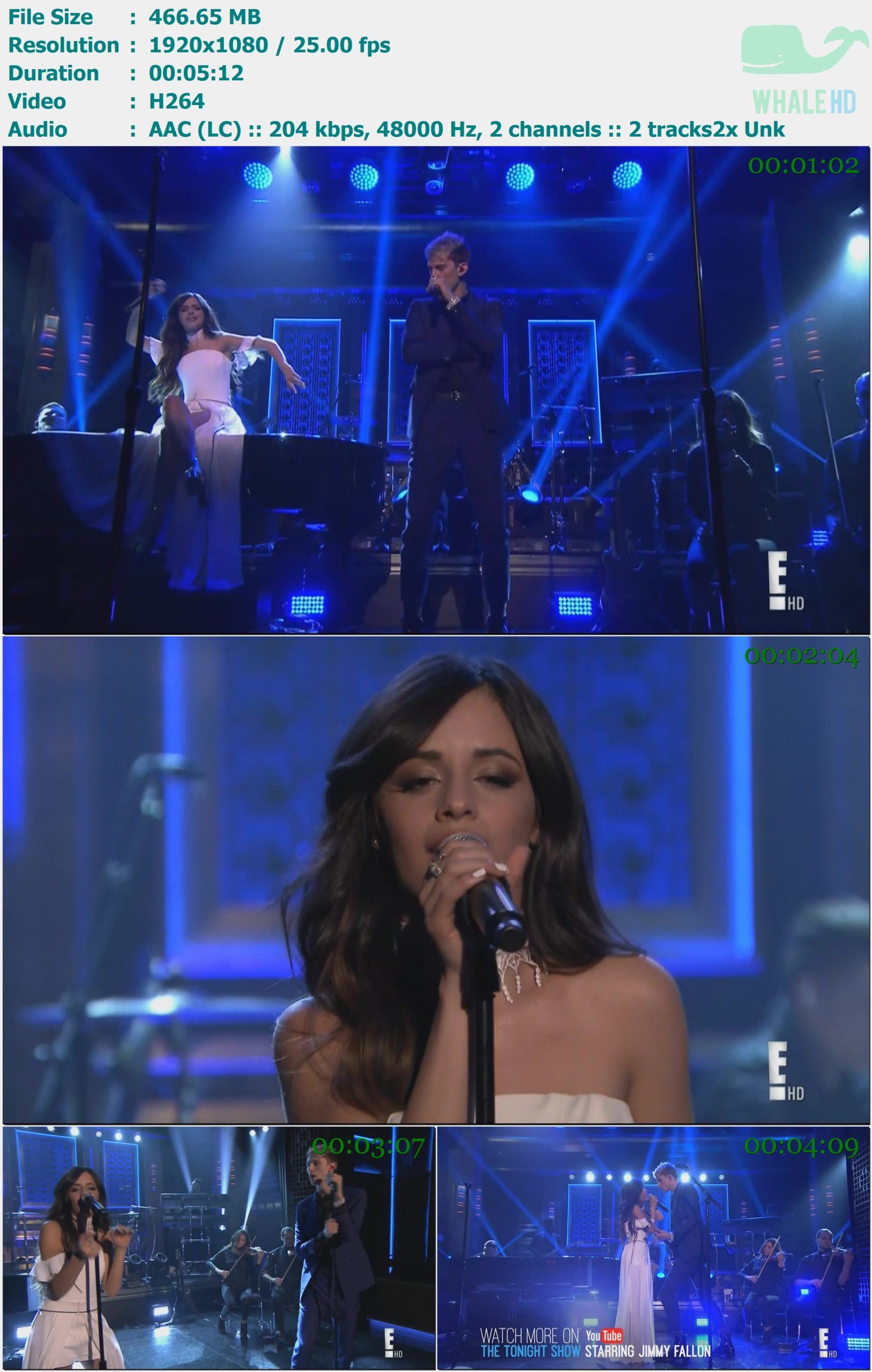 Camila Cabello & Machine Gun Kelly - Bad Things (The 𝐓𝐨𝐧𝐢𝐠𝐡𝐭 𝐒𝐡𝐨𝐰 Starring 𝐉𝐢𝐦𝐦𝐲 𝐅𝐚𝐥𝐥𝐨𝐧 23rd November 2016) HDTV 1080i H264 - 466.65MB