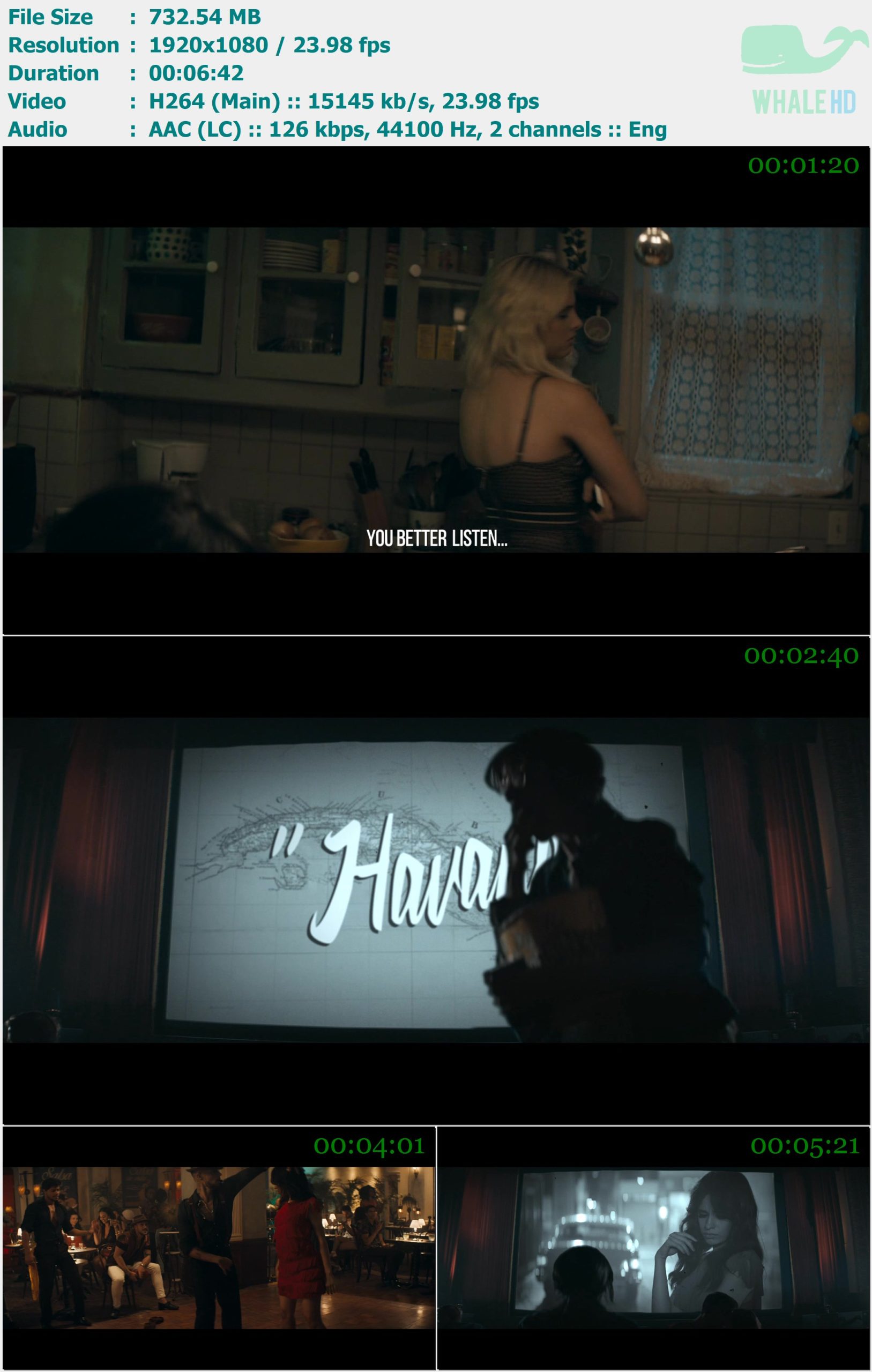 Camila Cabello feat. Young Thug - Havana 2017 MasterRip 1080p H264 - 732.54MB