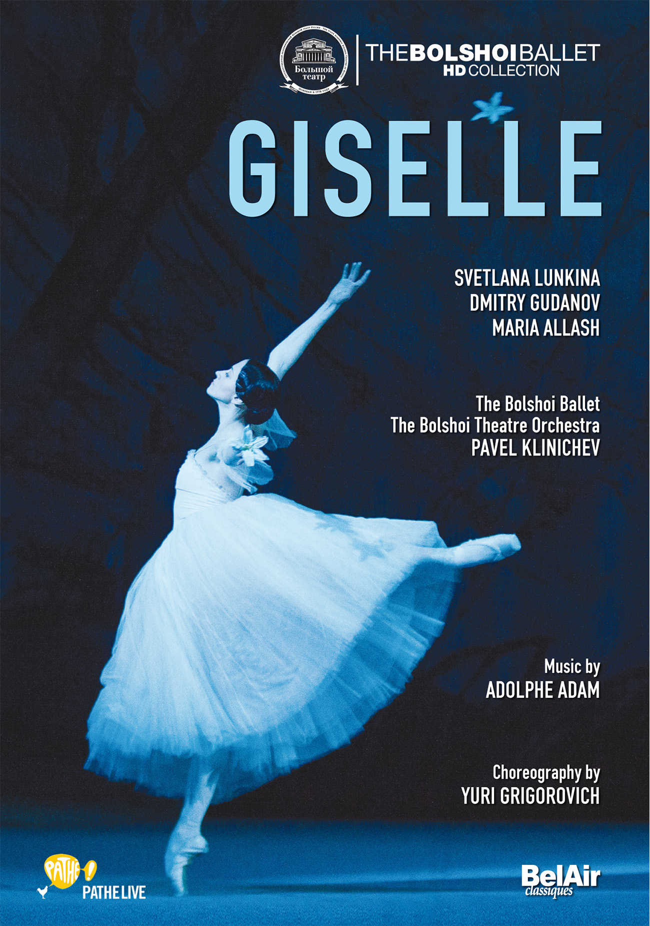 芭蕾舞剧 吉赛尔 Adam - Giselle - Svetlana Lunkina, Bolshoi Ballet, Pavel Klinichev 2012 BD蓝光原盘 1080i H264 - 21.82GB