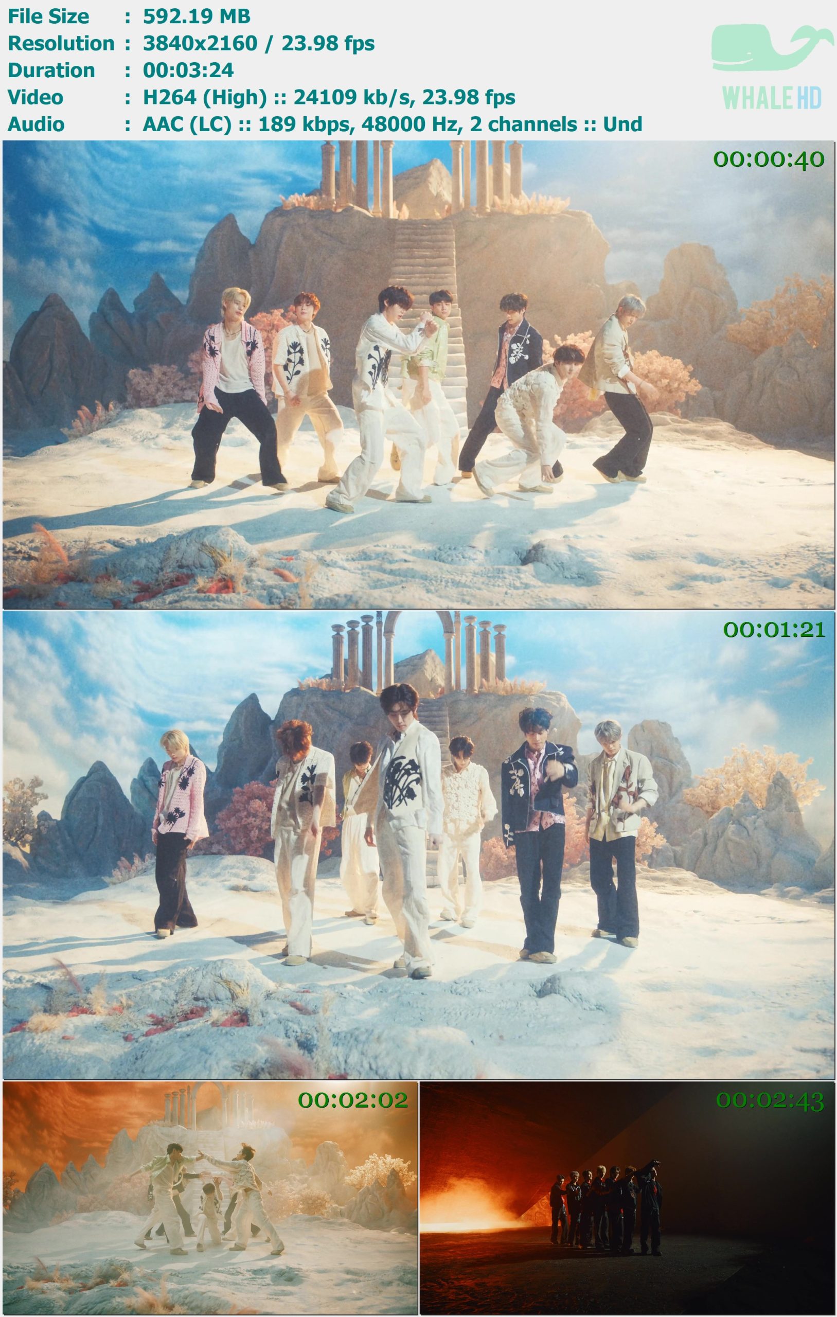 ENHYPEN - SACRIFICE (Performance ver.) 2023 WEB-DL 2160p H264 - 592.19MB