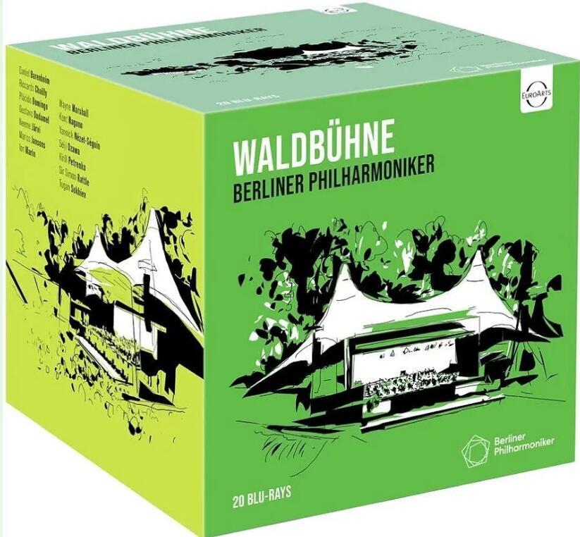 柏林森林音乐会盒装蓝光 Waldbühne - 20 Concerts 1998-2022 BD蓝光原盘 1080i H264 - 470.32GB