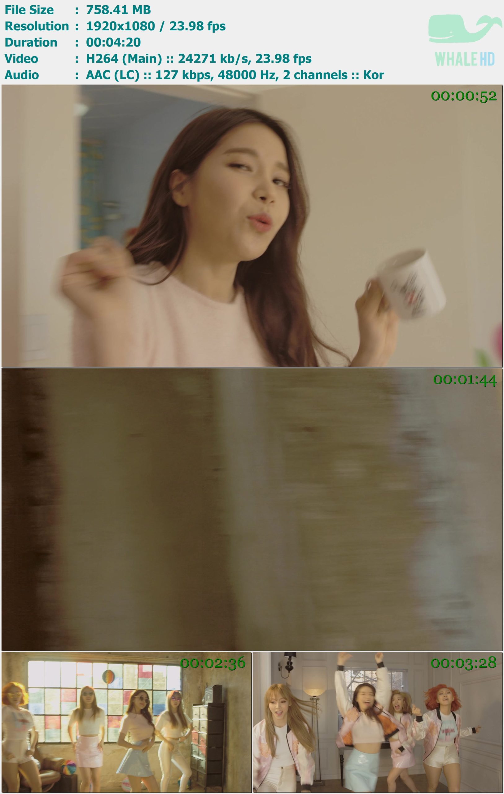 MAMAMOO - Woo Hoo 2016 Bugs! 1080p H264 - 758.41MB