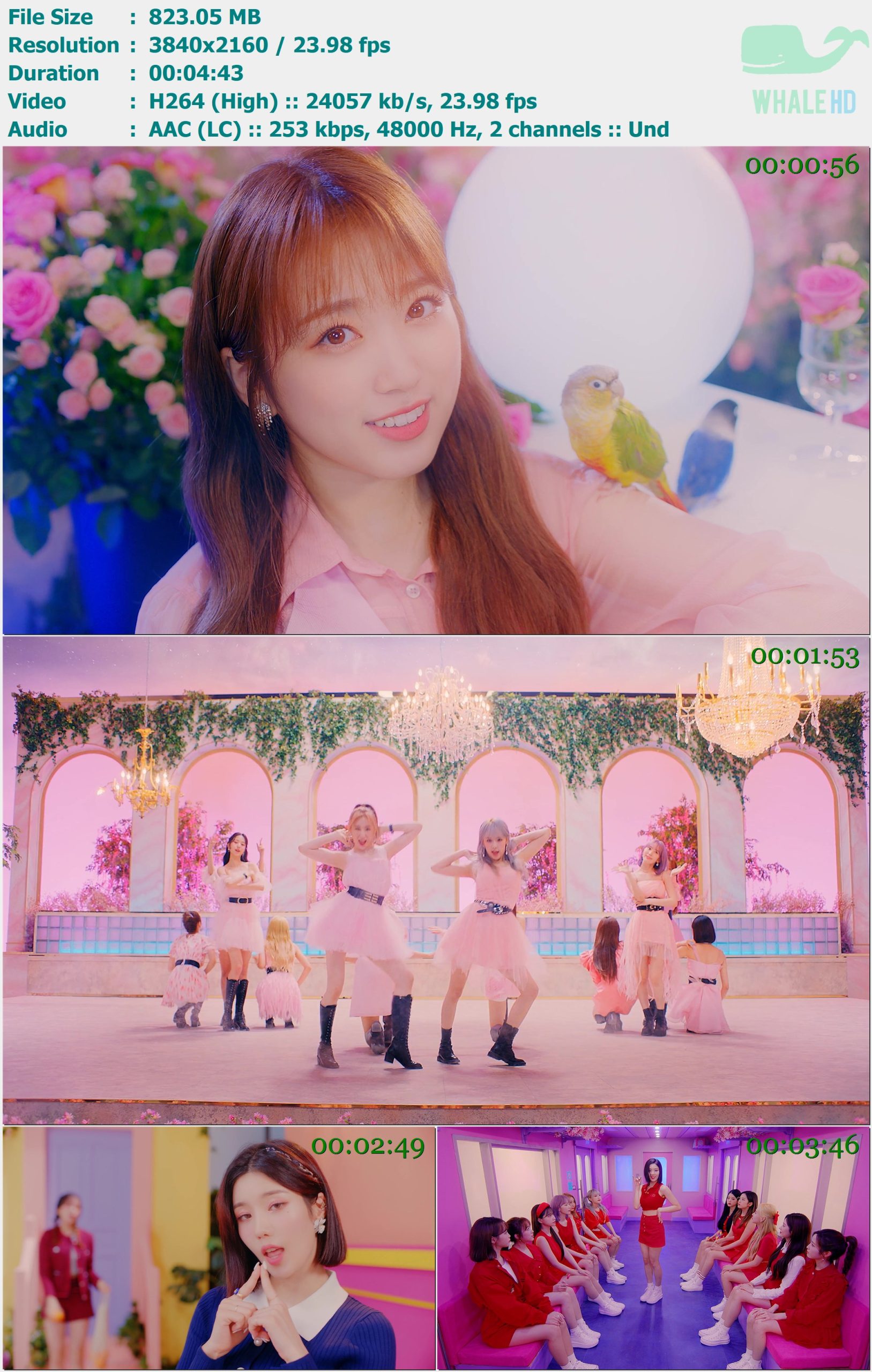 IZ*ONE (IZONE) - Beware 2020 WEB-DL 2160p H264 - 823.05MB